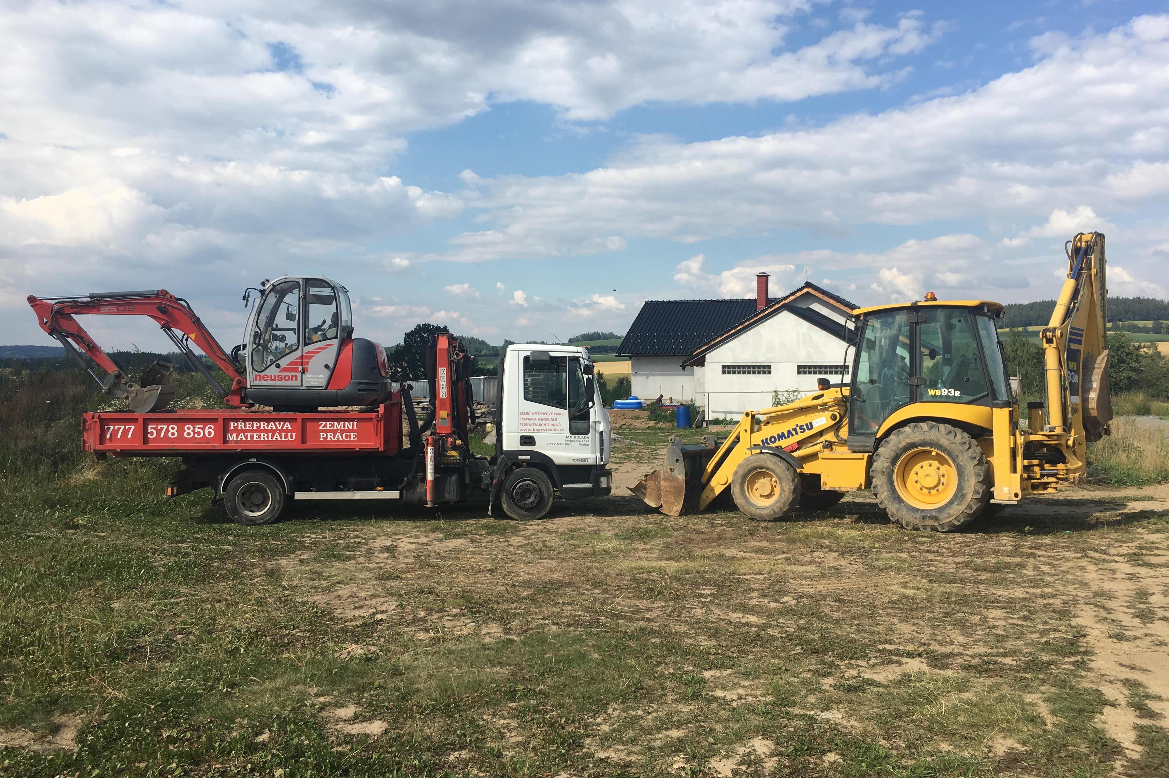 Zemní práce Jan Holada