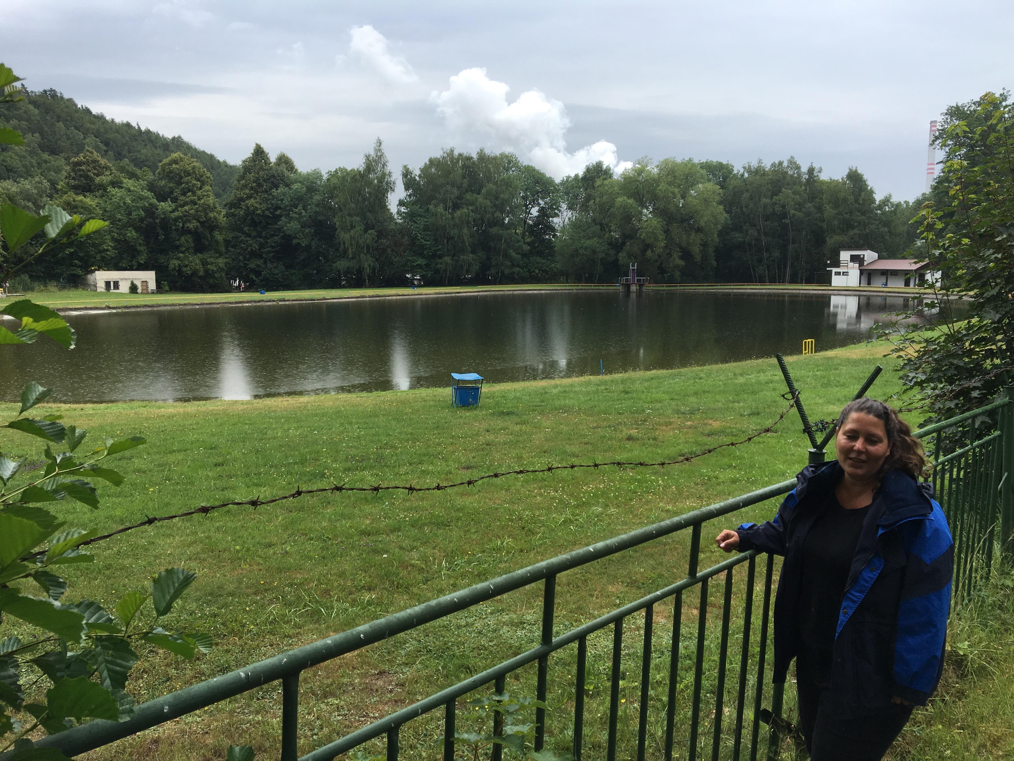 Přírodní koupaliště Prunéřov Kadaň foto 4