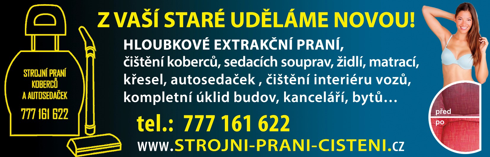 STROJNÍ-PRANÍ-ČIŠTĚNÍ