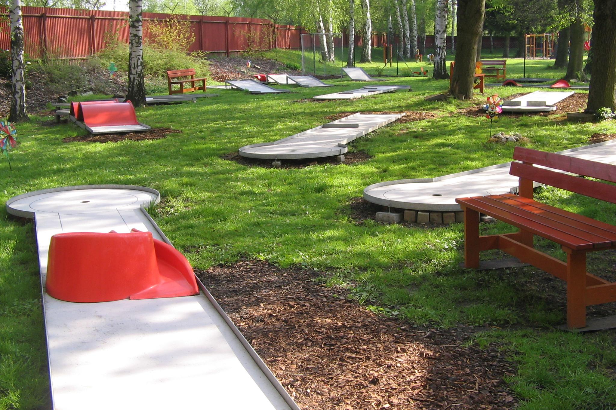 Minigolf a víceúčelové hřiště TEPVOS