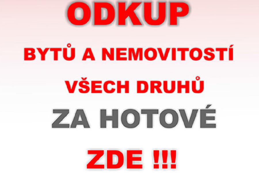 Odkup bytů a nemovitostí za hotové