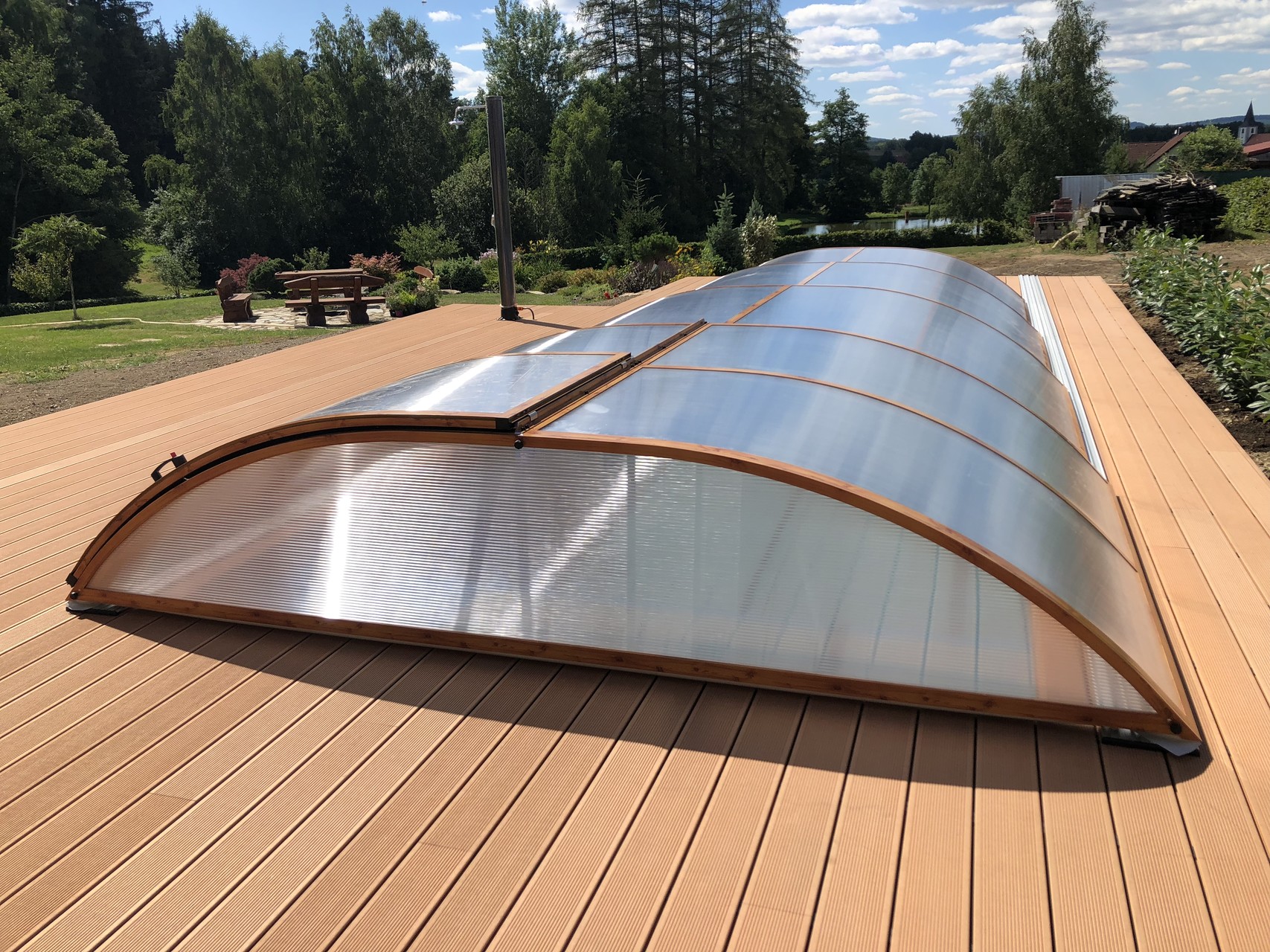 Zastřešení bazénů POOLOR s.r.o. foto 2