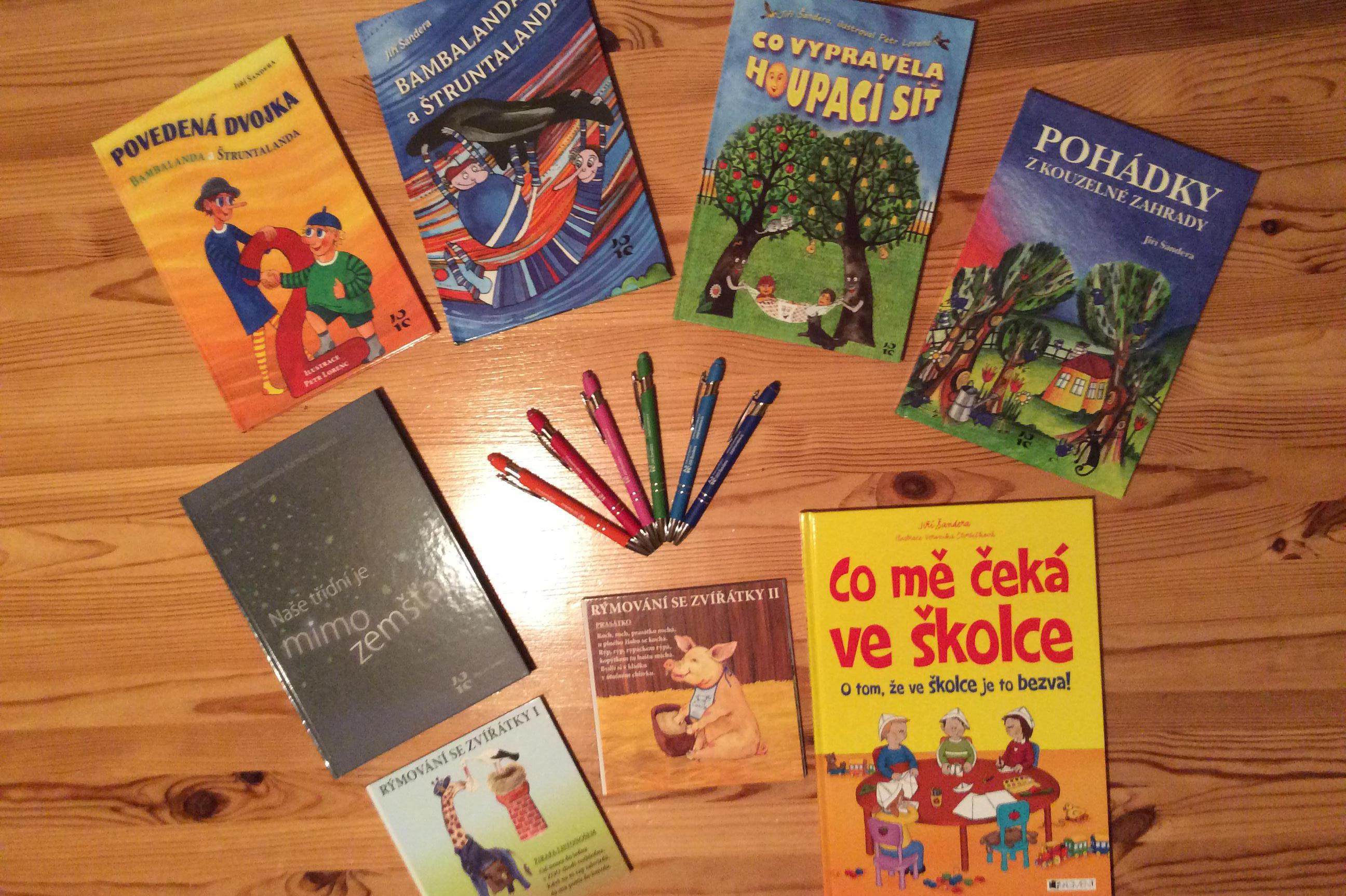 Knihy pro děti Jiří Šandera