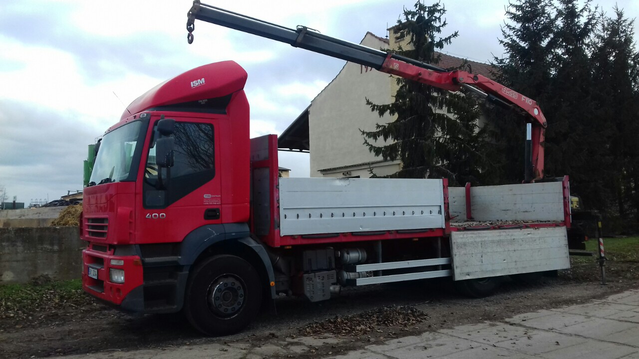 David Pustina- Autodoprava s hydraulickou rukou foto 2