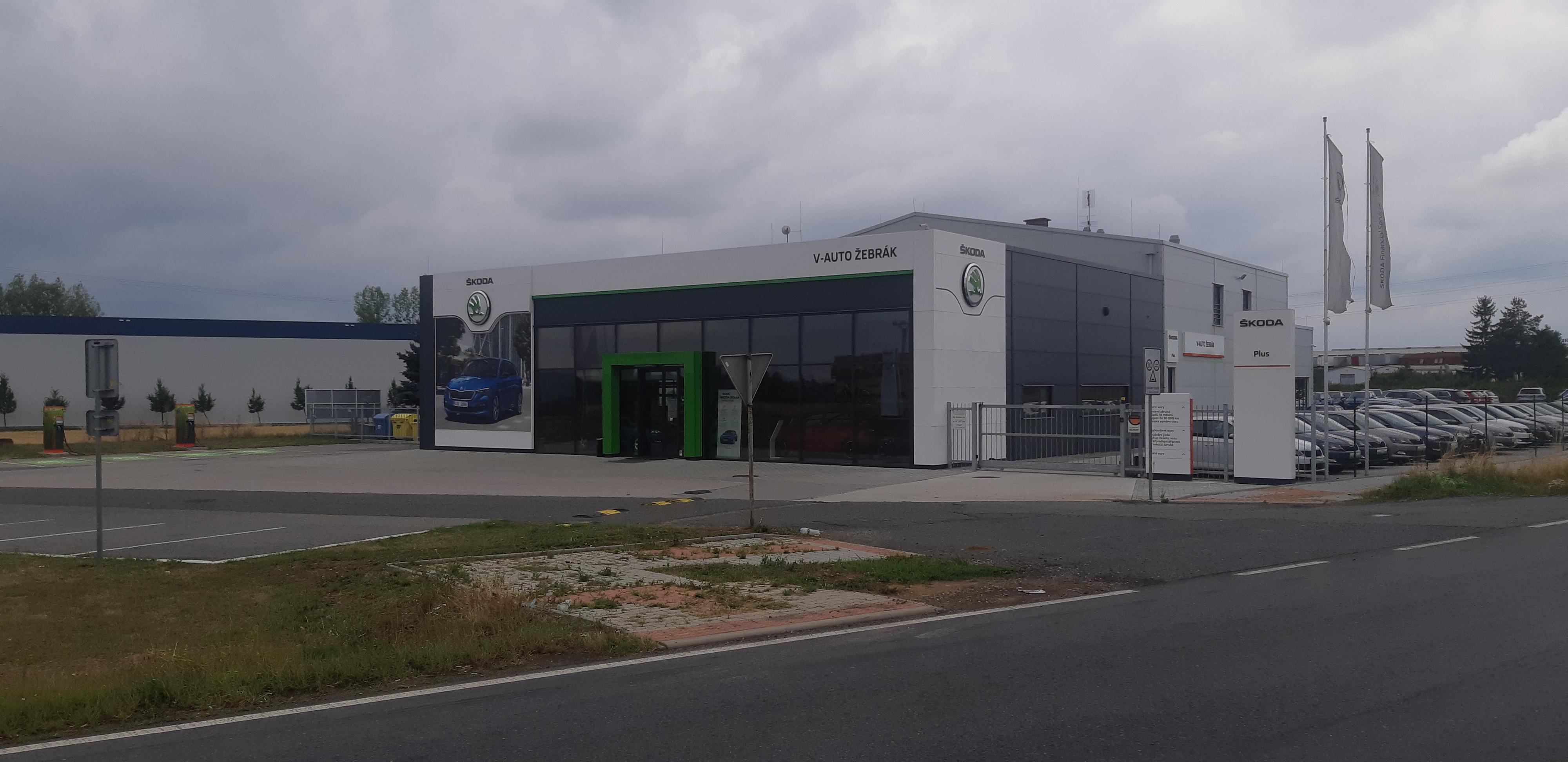 Nabíjecí stanice ČEZ