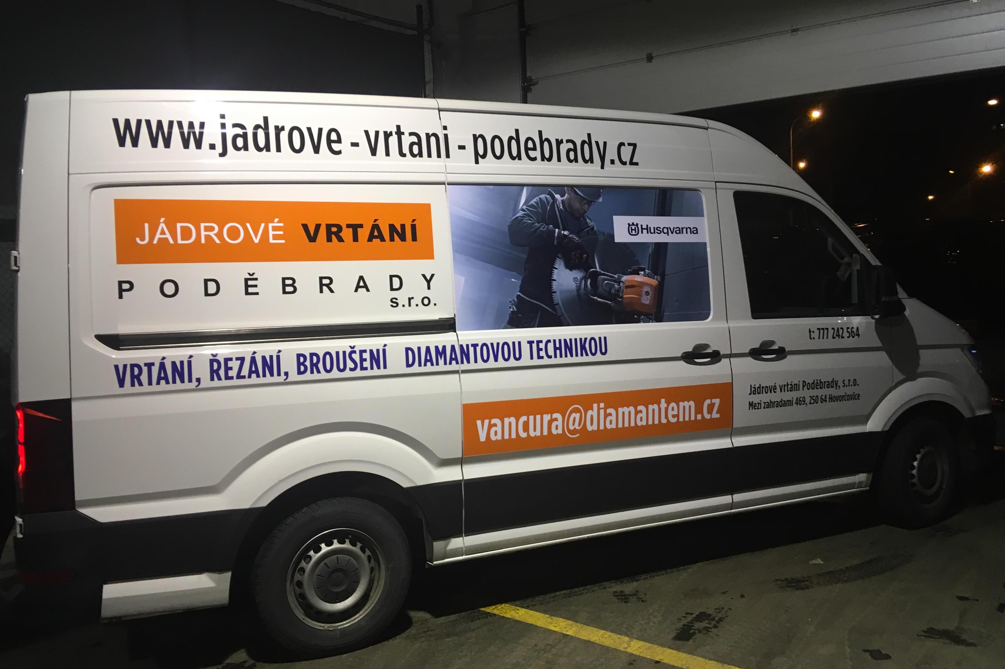 Jádrové vrtání Poděbrady, s.r.o.