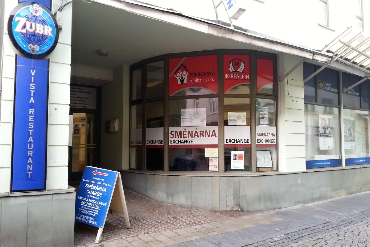 Směnárna Přerov Charge s.r.o.