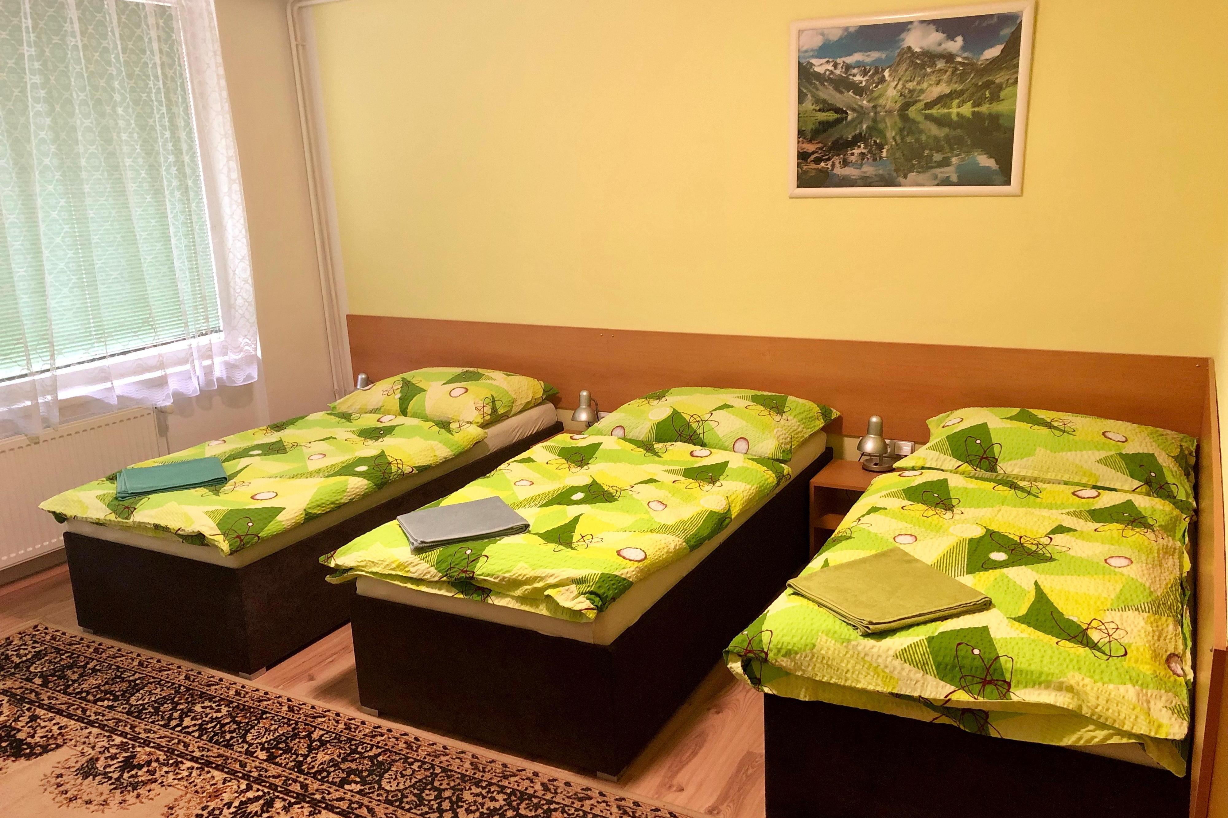 Galas ubytování v soukromí