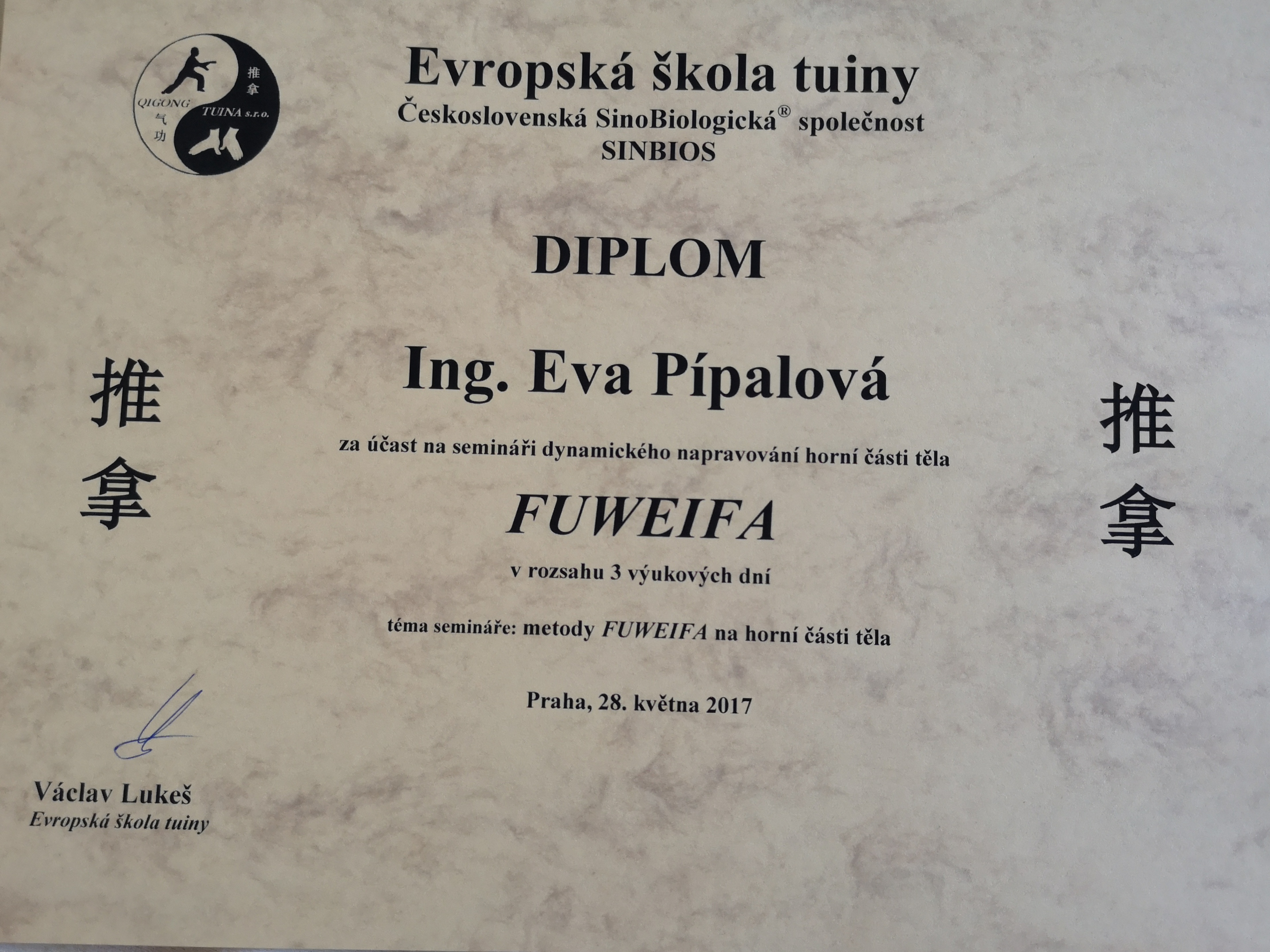 Čínské masáže Tuina - Eva Pípalová foto 3