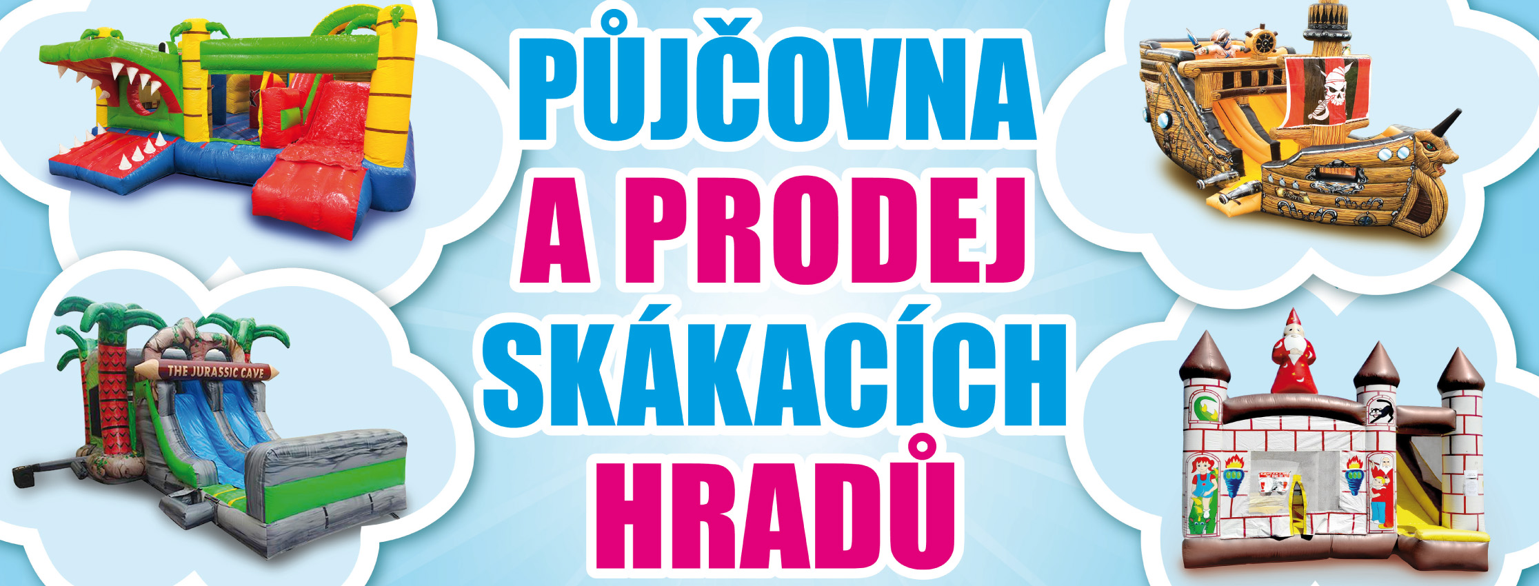 Půjčovna a prodej skákacích hradů foto 2