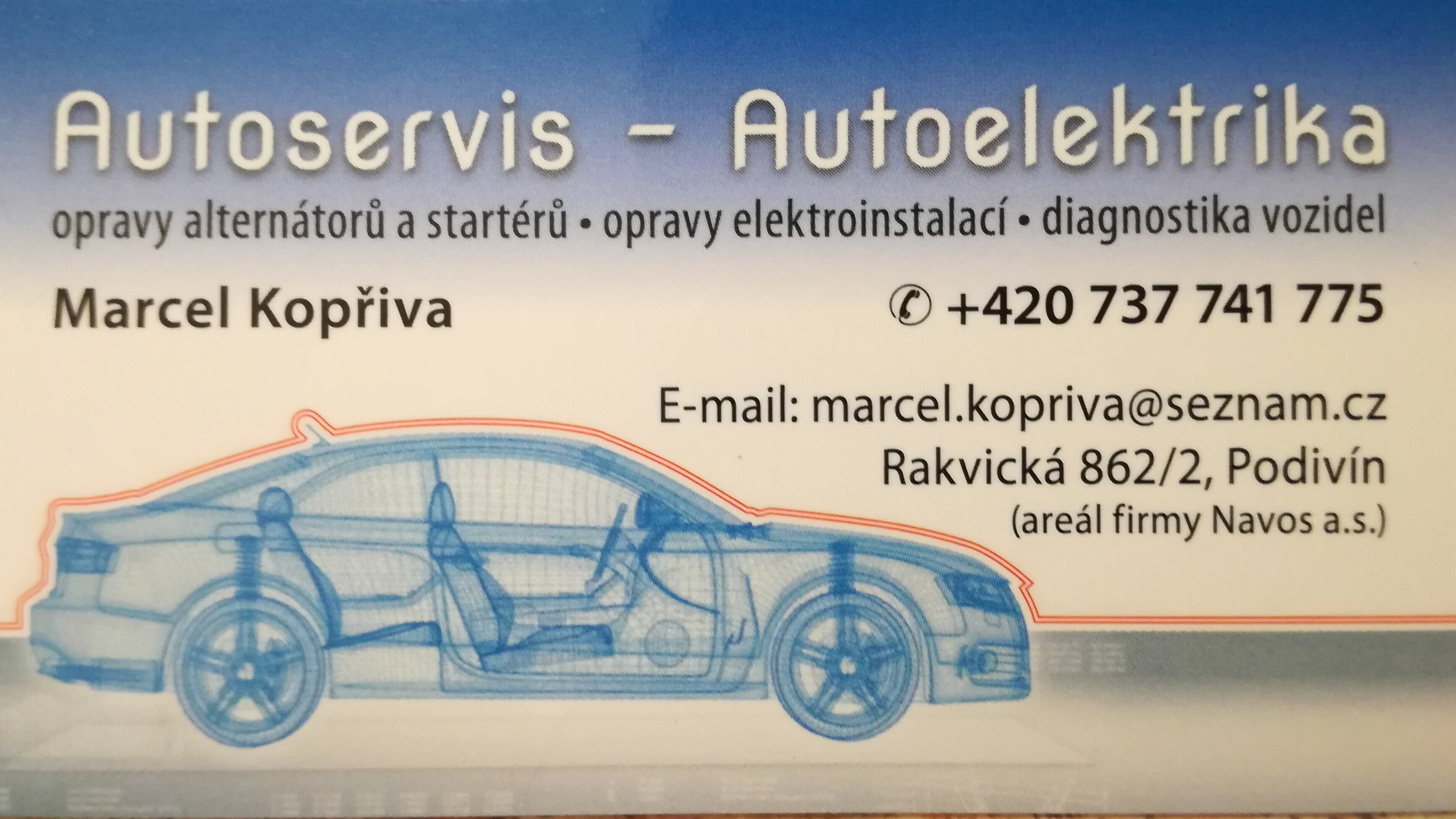 Autoservis-Autoelektrika MARCEL KOPŘIVA foto 1
