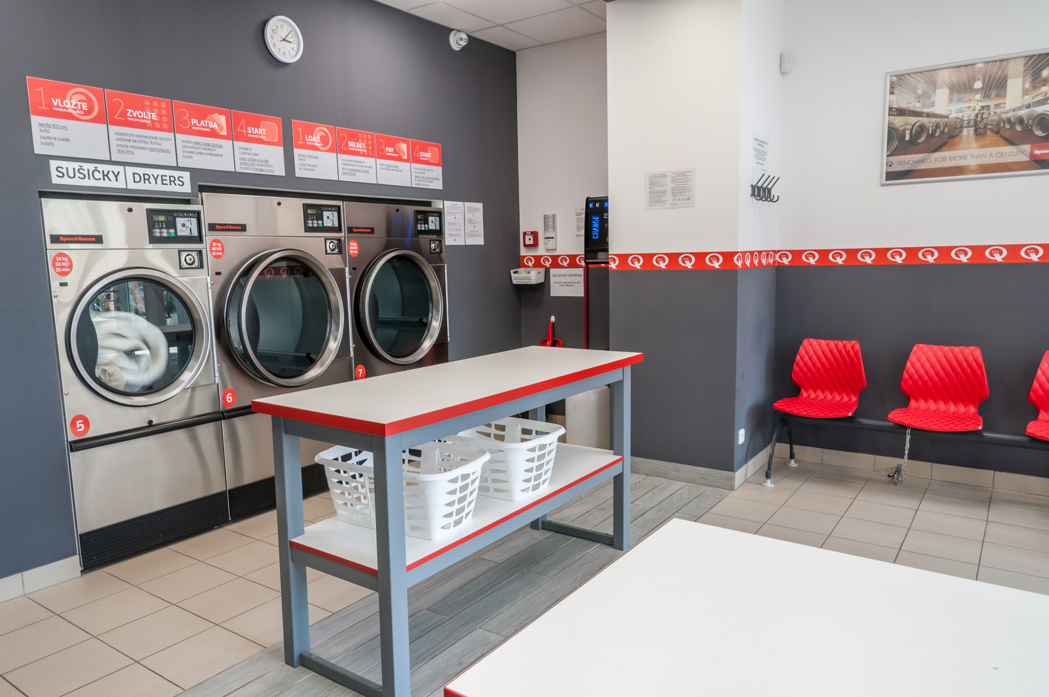 Samoobslužná prádelna Speed Queen Slatina foto 3