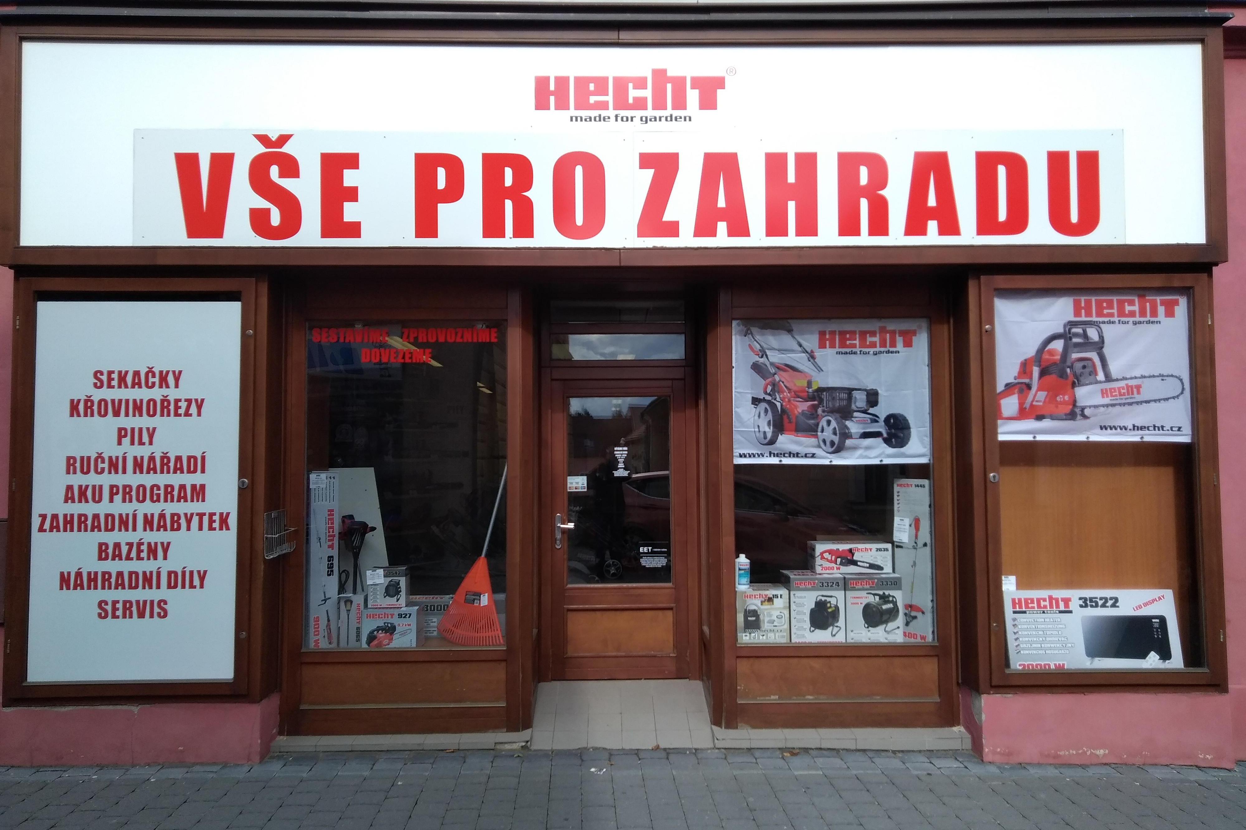 Vše pro zahradu - HECHT - autorizovaný distributor