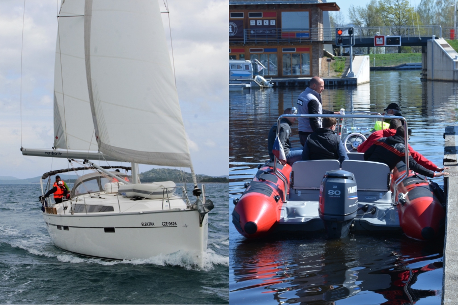 Kapitánské kurzy a kondiční plavby