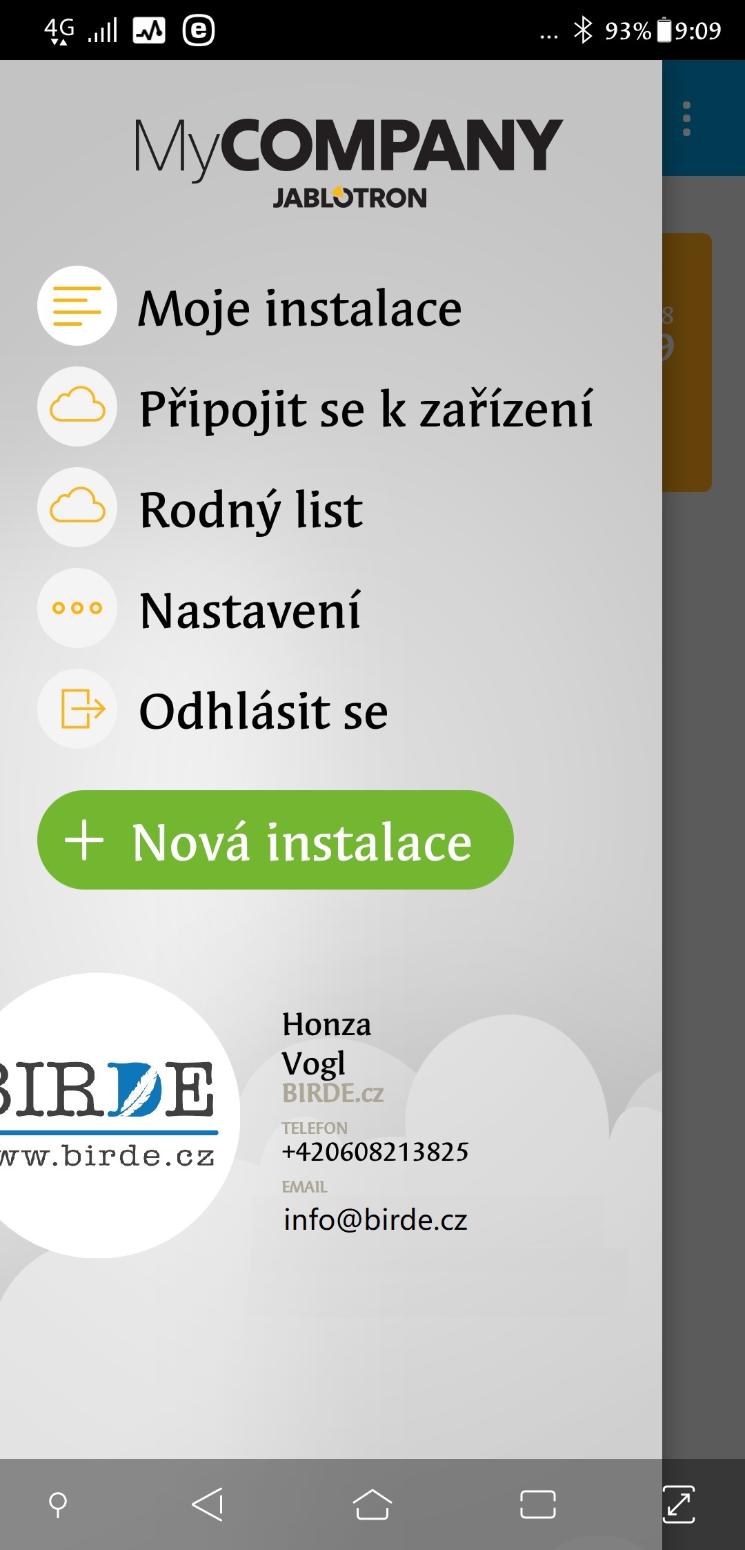 BIRDE Elektrikářství foto 2