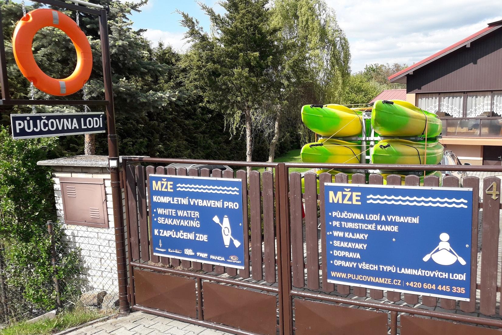 Petr Brotánek - Půjčovna lodí Mže - Berounka