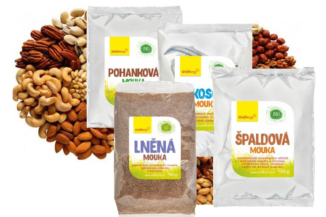 Vánoce - mouky, oříšky, sladidla, sušené ovce