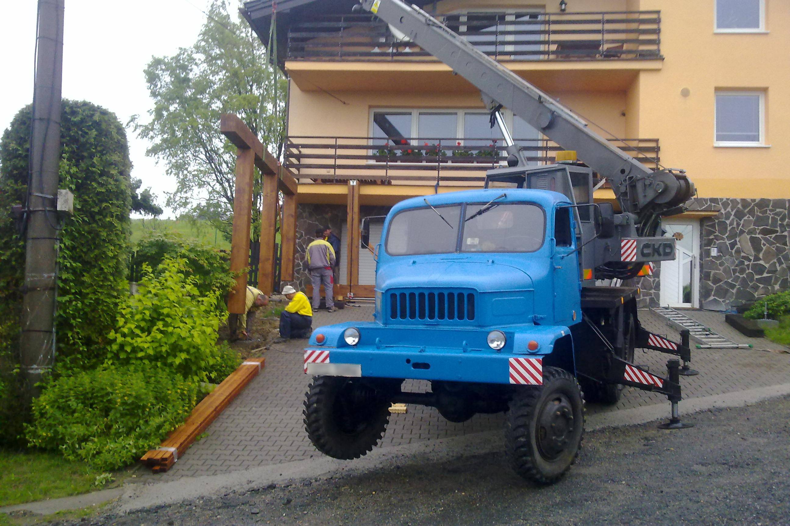 Pronájem jeřábů Libor Žárník foto 1