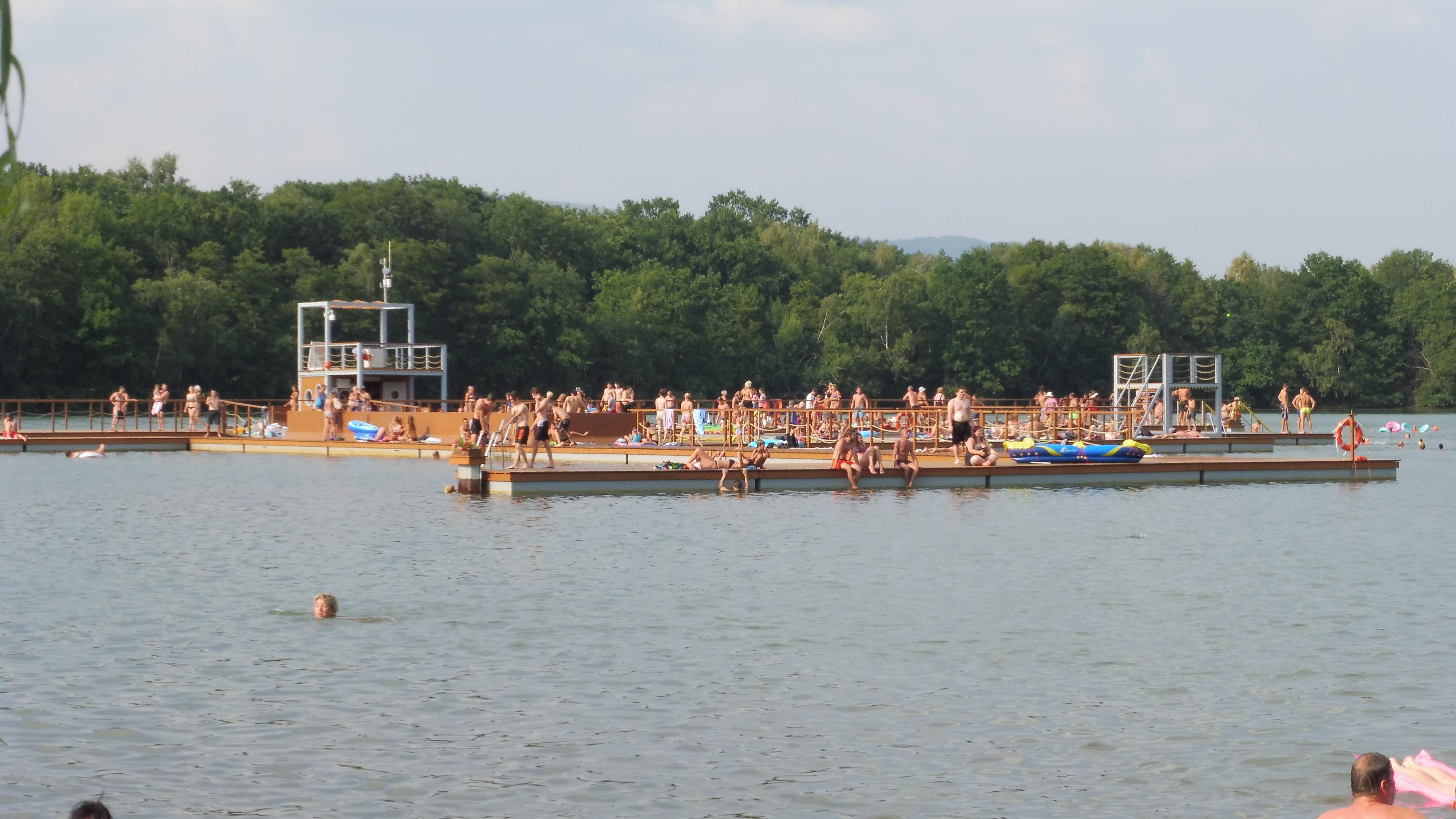 Koupaliště Kamencové jezero foto 5