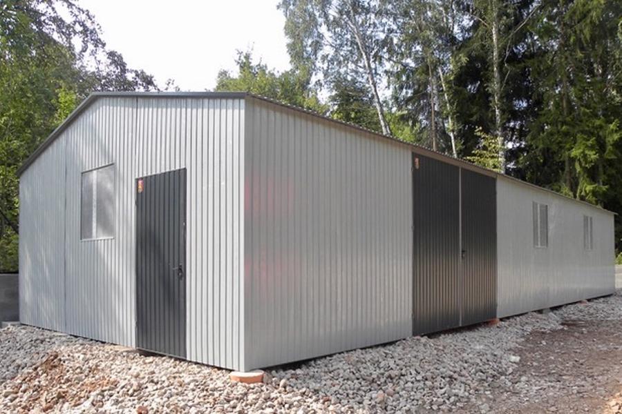 Plechové sklady a haly