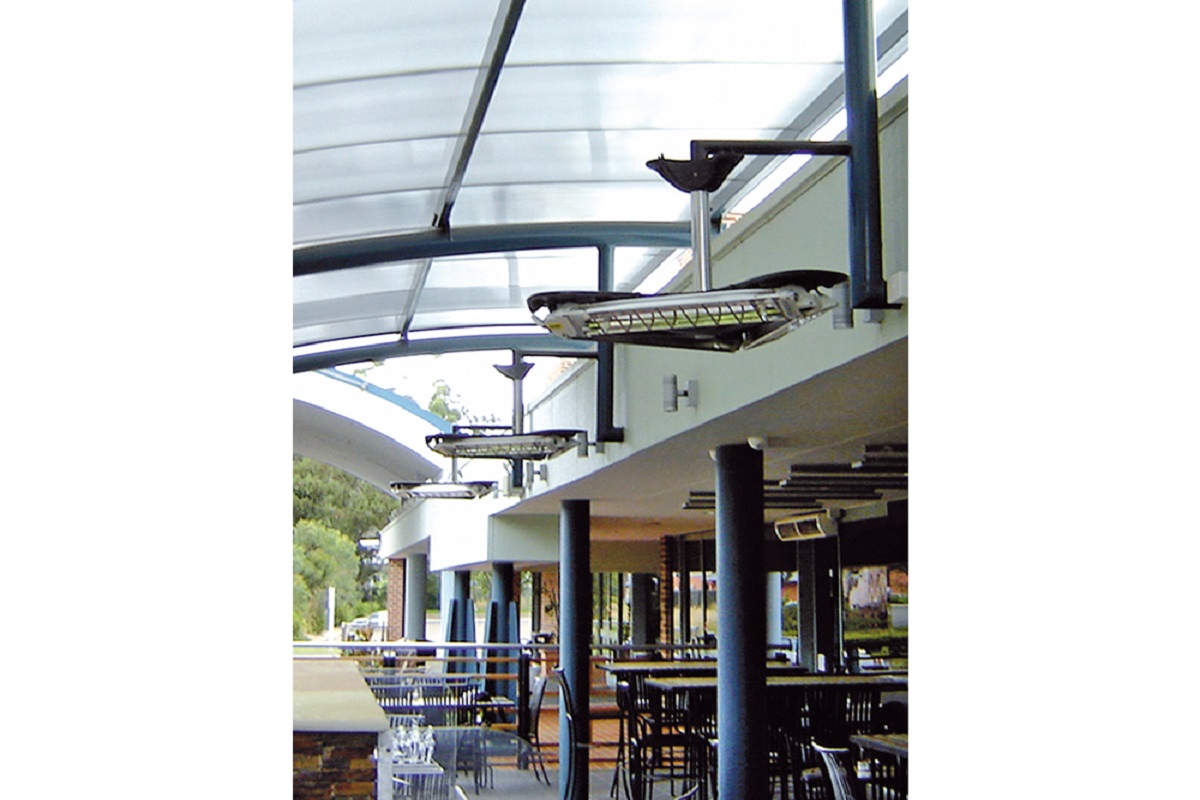 Venkovní tepelné infrazářiče