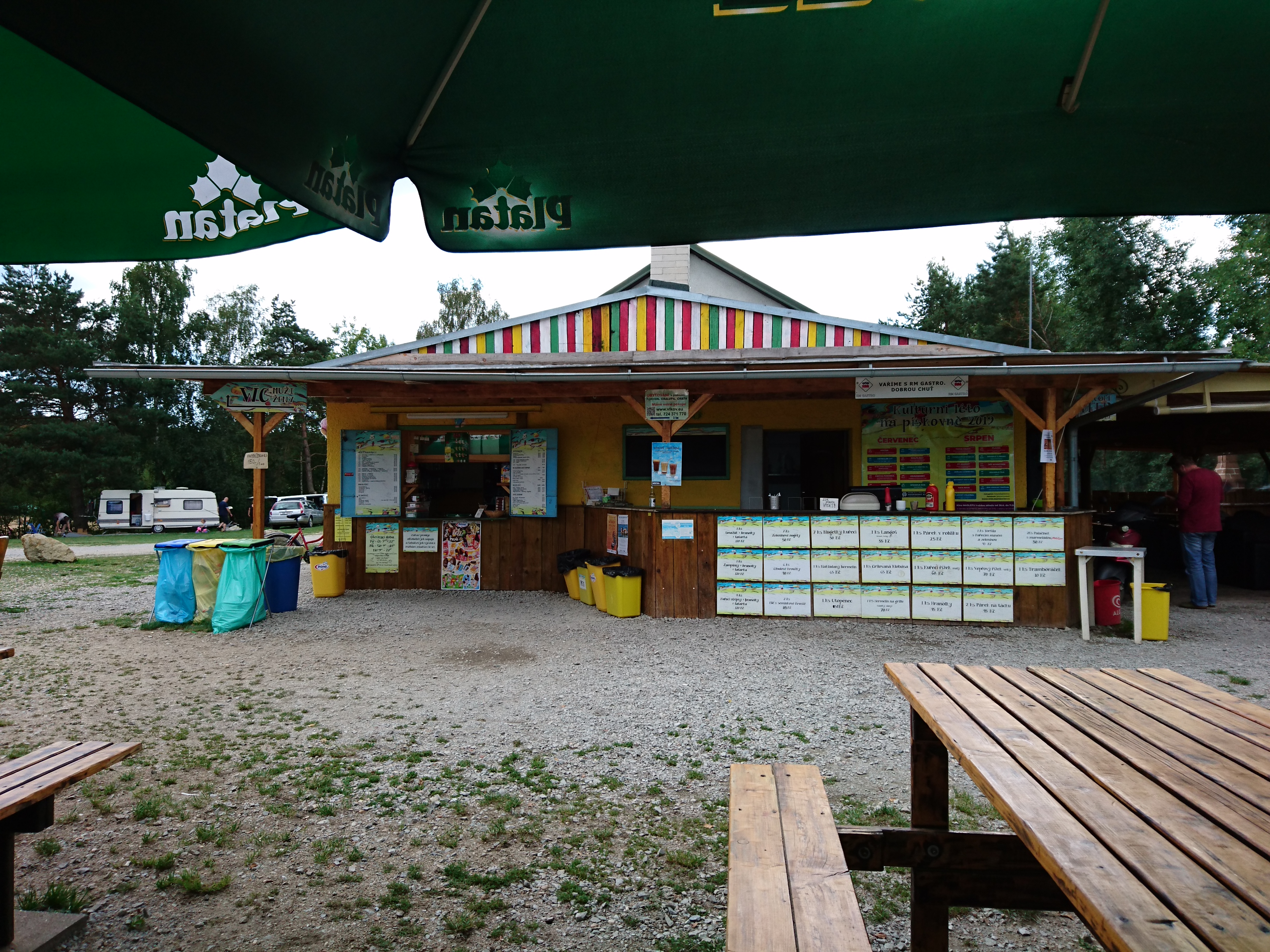 Občerstvení na Pískovně