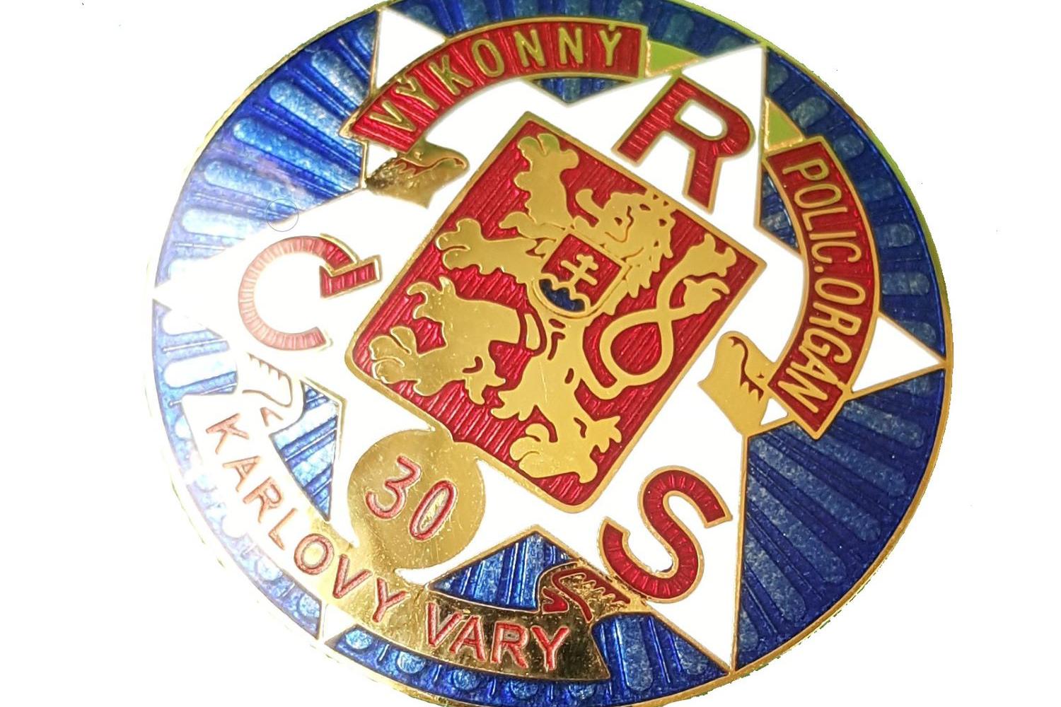 Limitovaná edice odznaku Kriminální policie