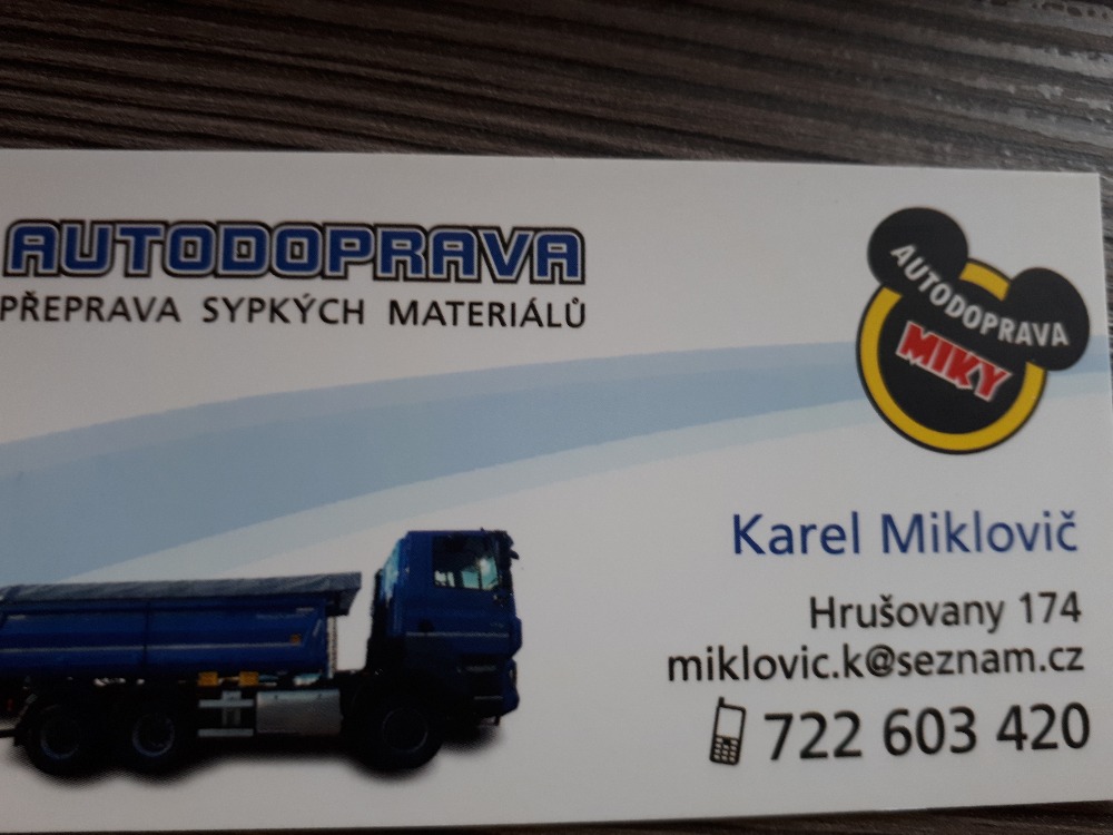 Autodoprava Karel Miklovič foto 2