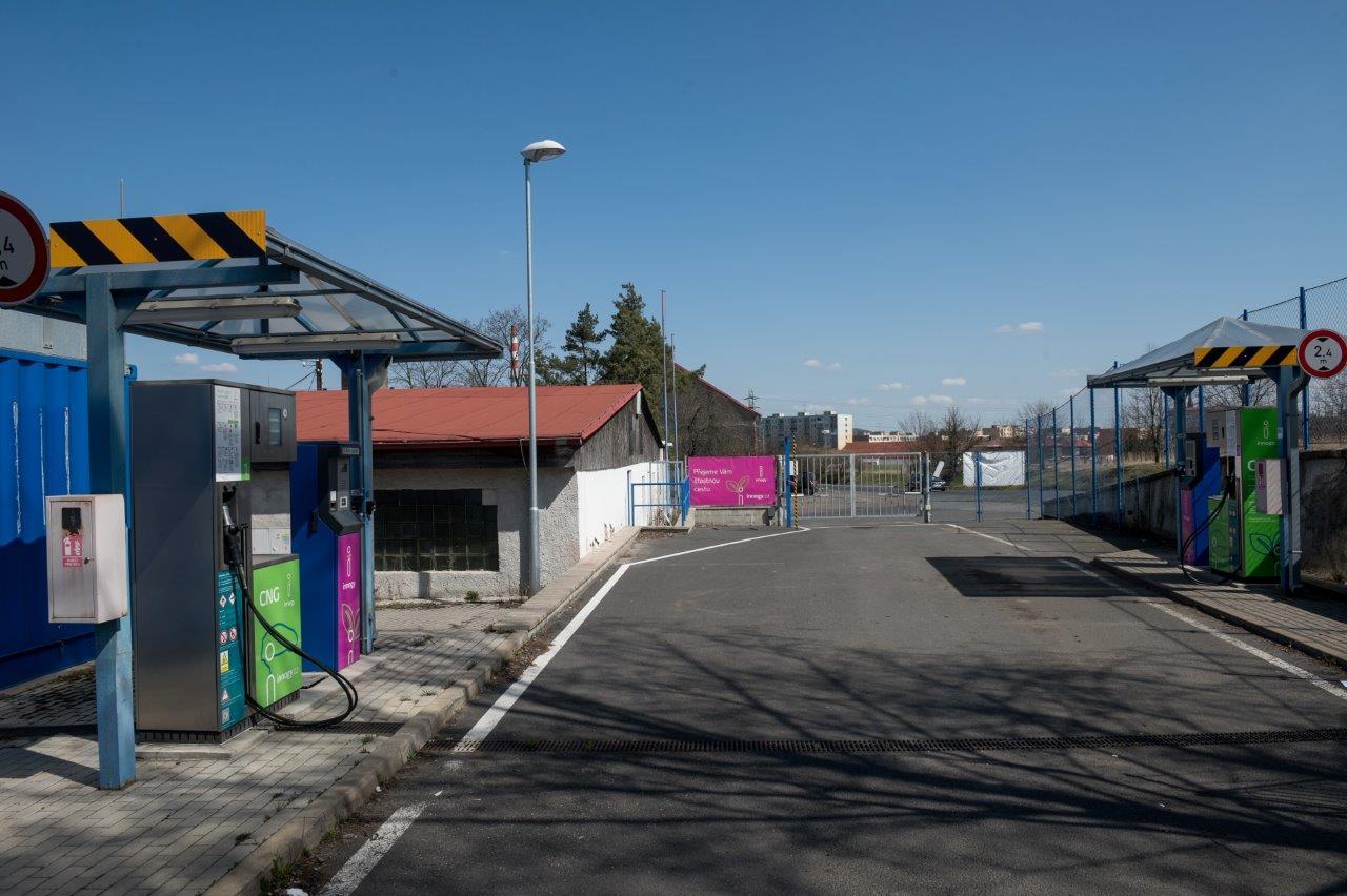 innogy plnicí stanice CNG