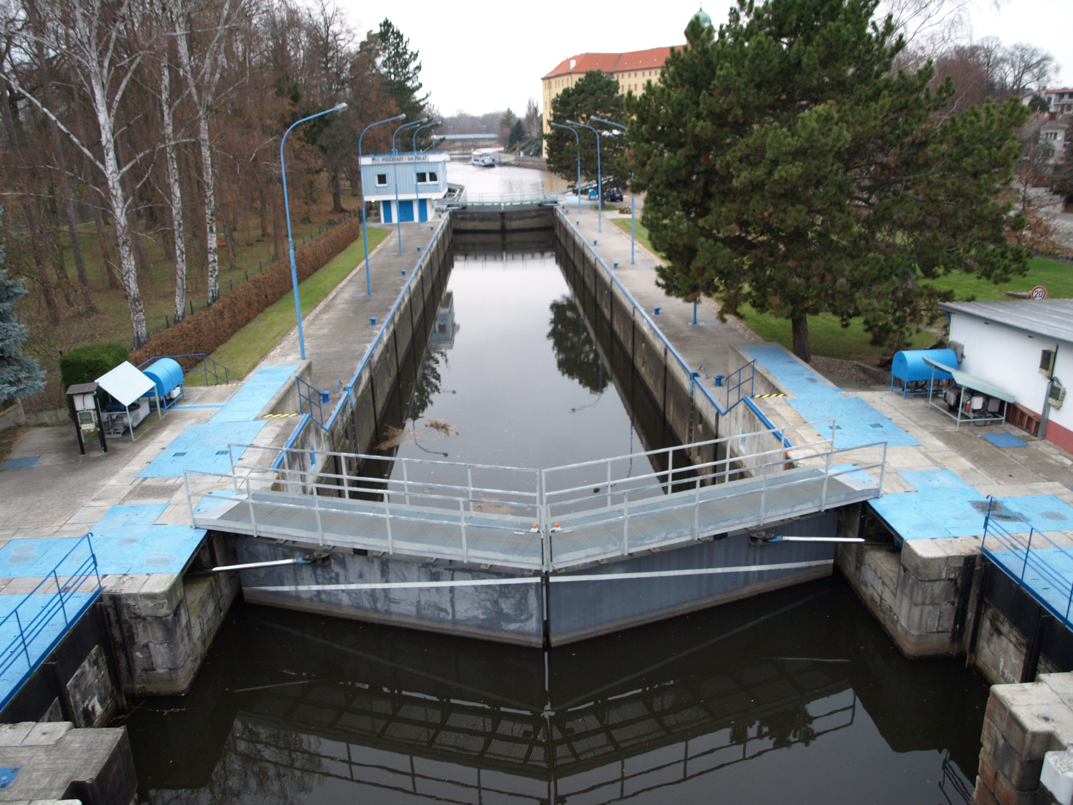 Plavební komora Poděbrady foto 5