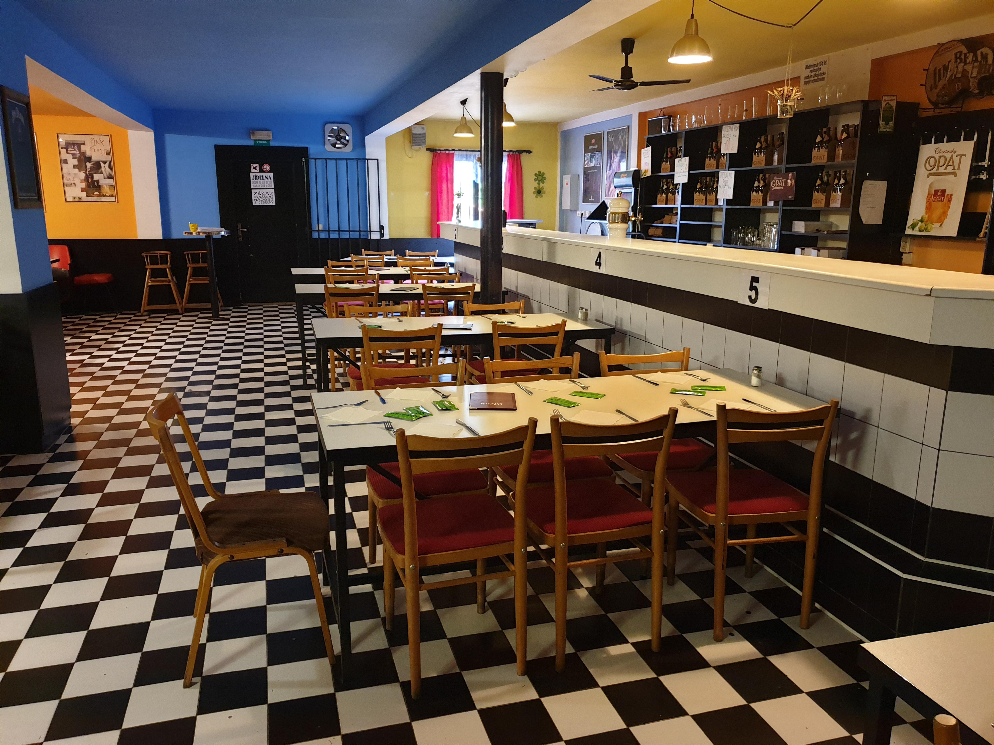 Občerstvení v chatovém areálu