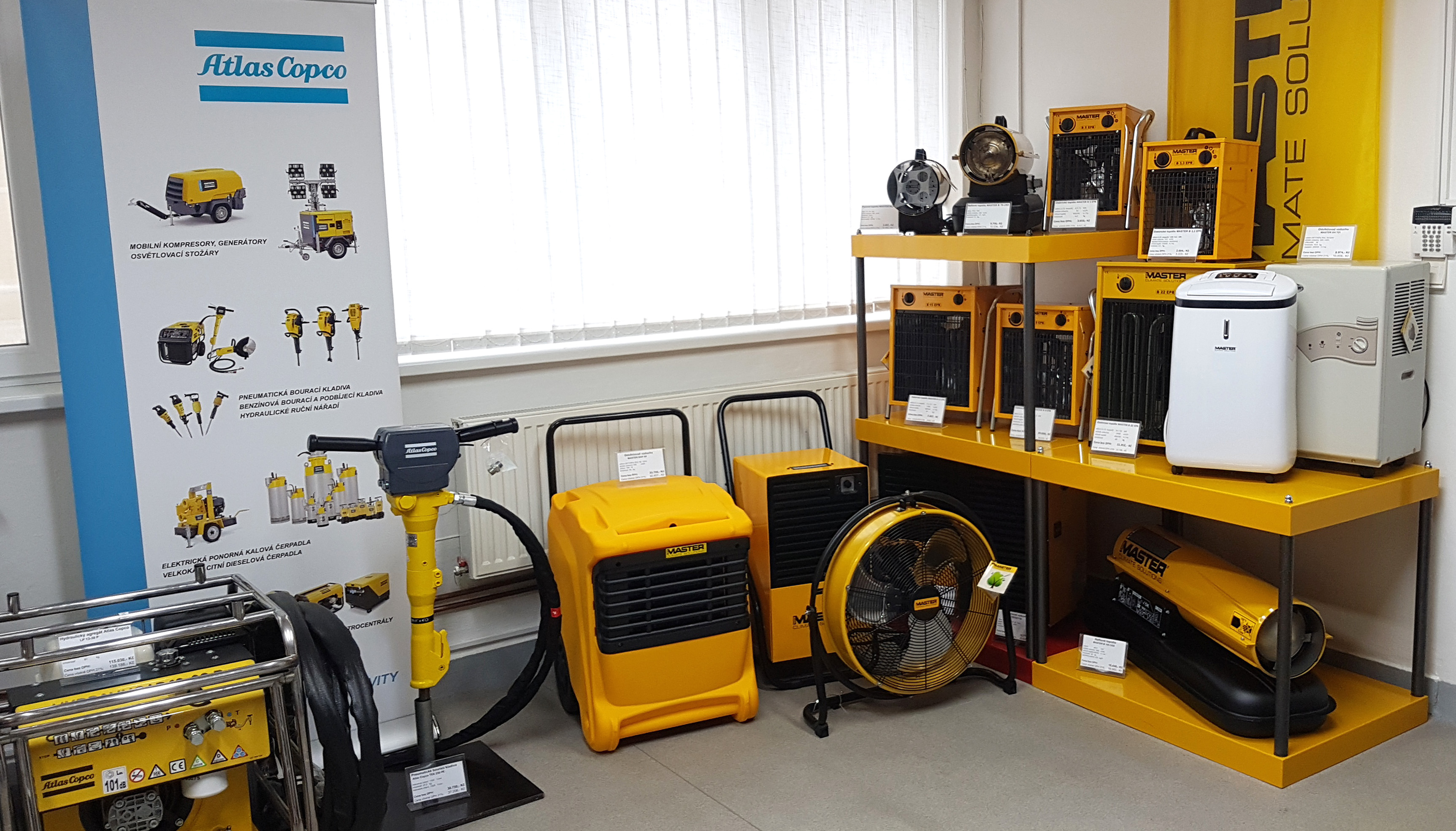 Topidla a odvlhčovače vzduchu MASTER foto 2