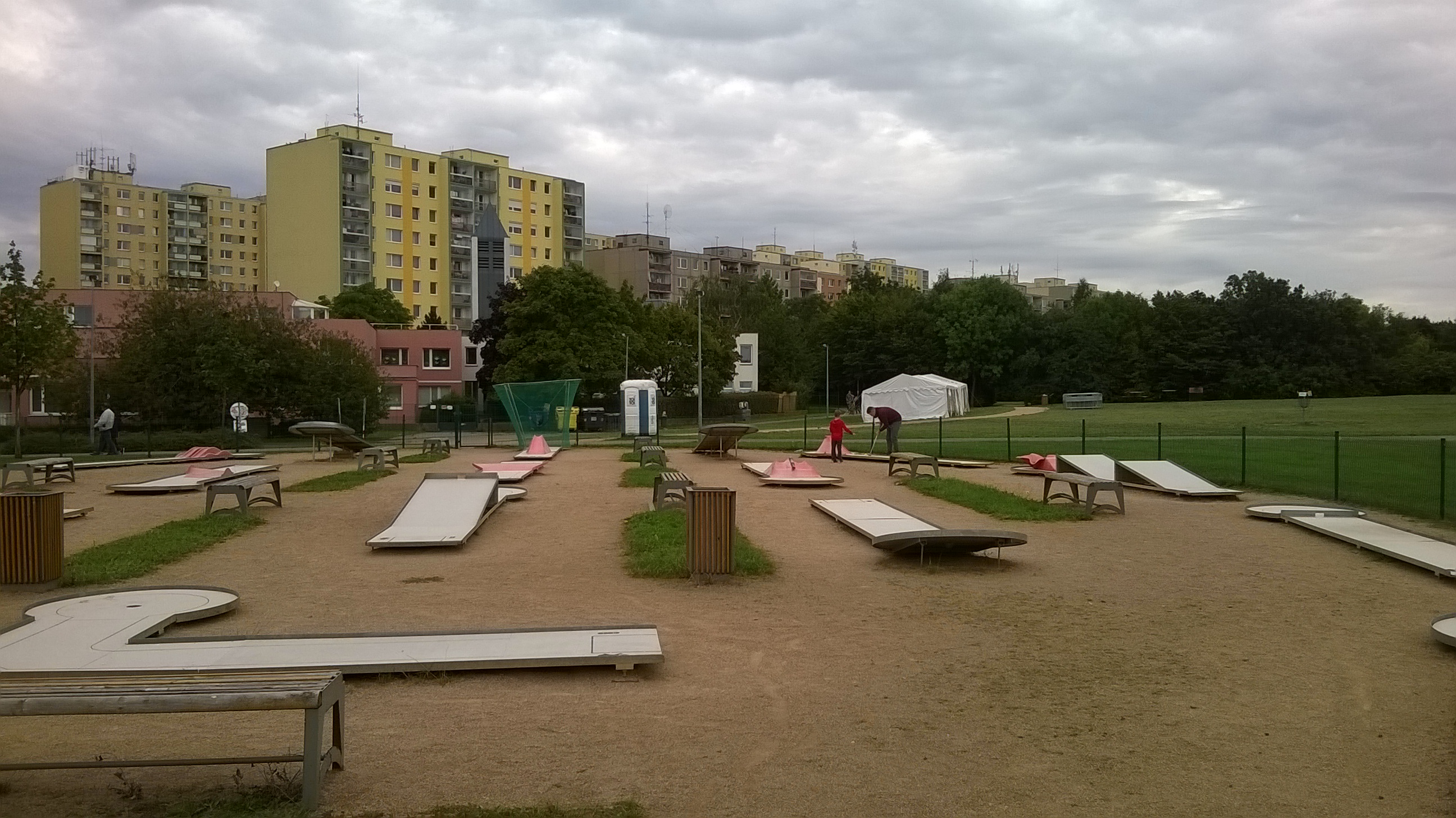 Minigolf Chodovská tvrz foto 2