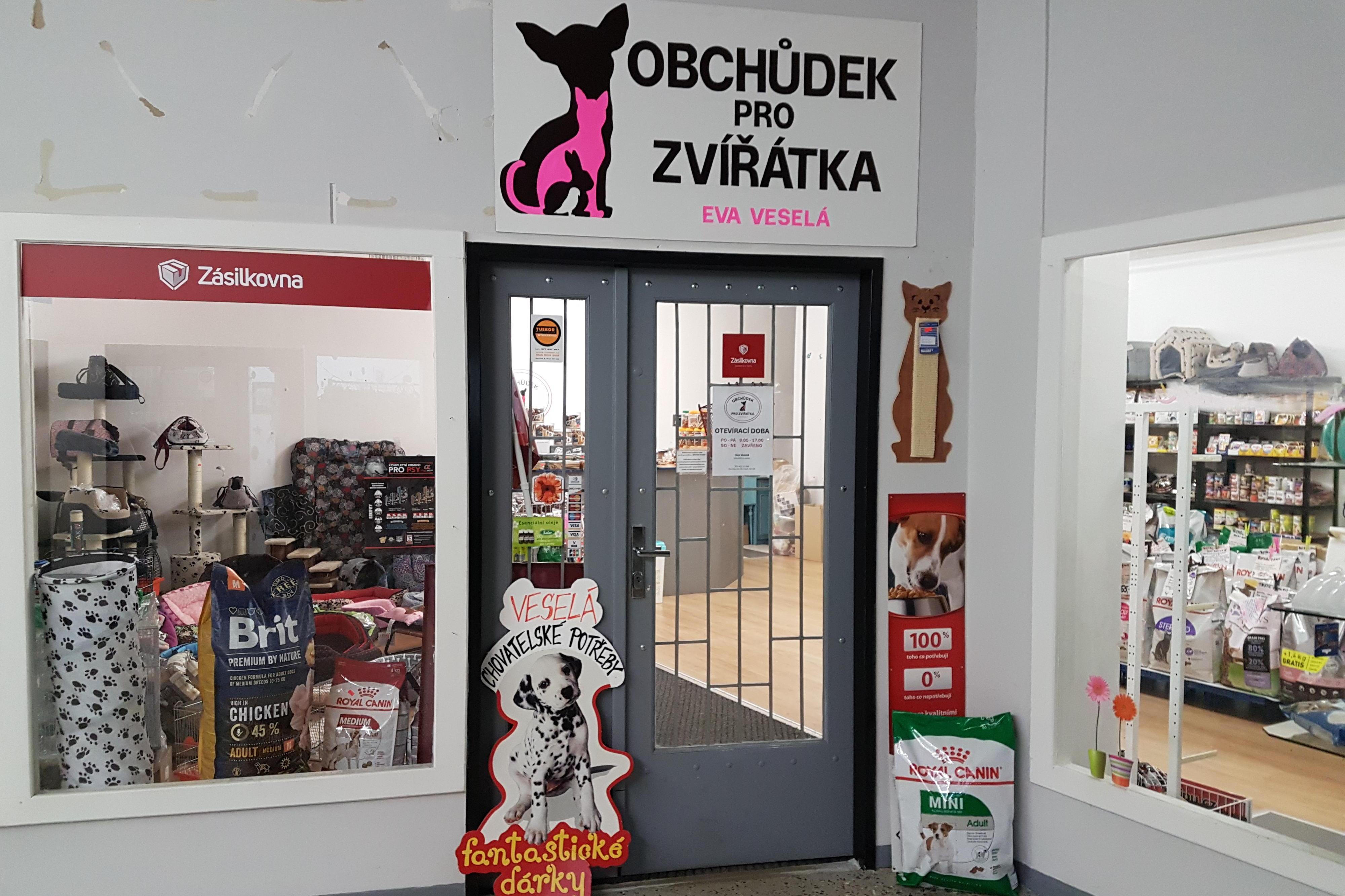 Obchůdek pro zvířátka