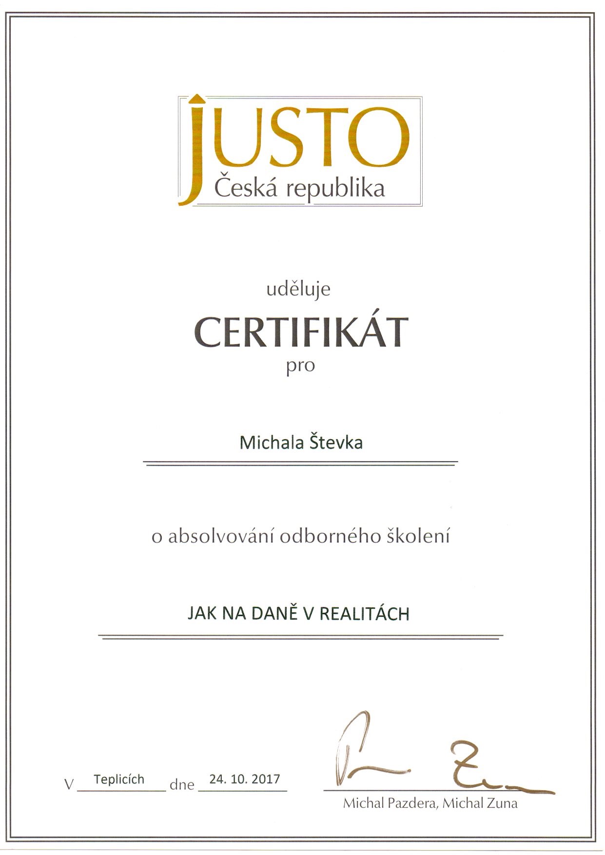 Michal Števko JUSTO foto 6