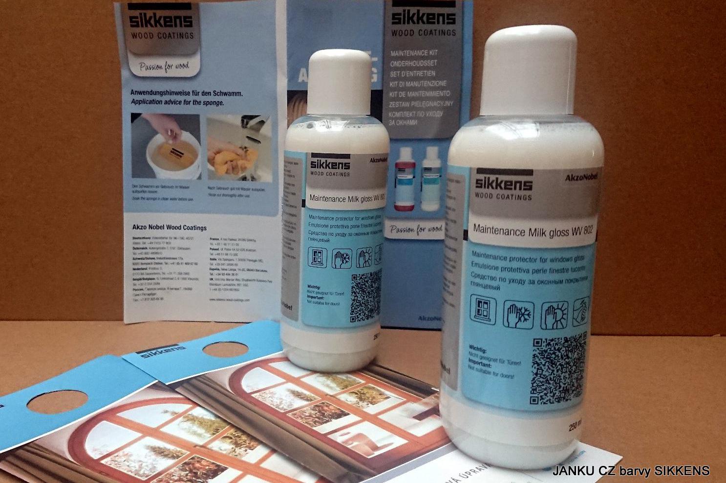 Balzámové mléko Sikkens Pfegemilch