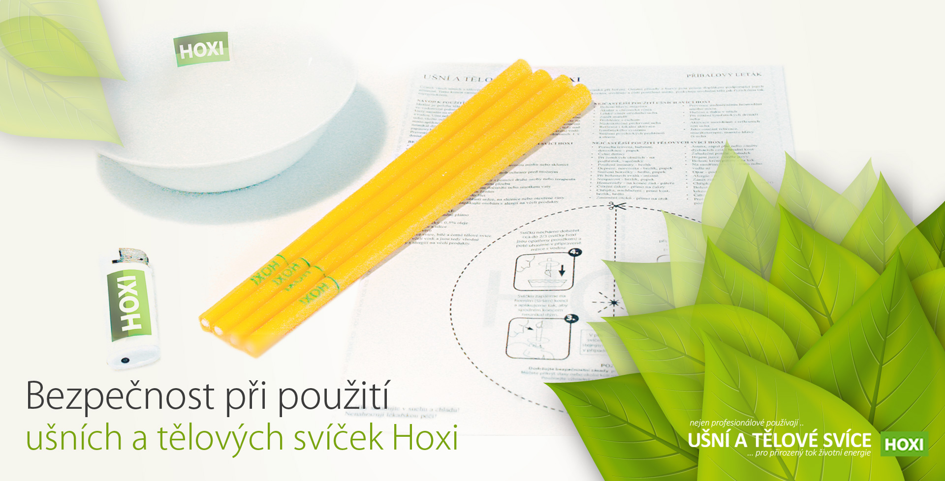 HOXI - výroba a prodej ušních a tělových svíček foto 3