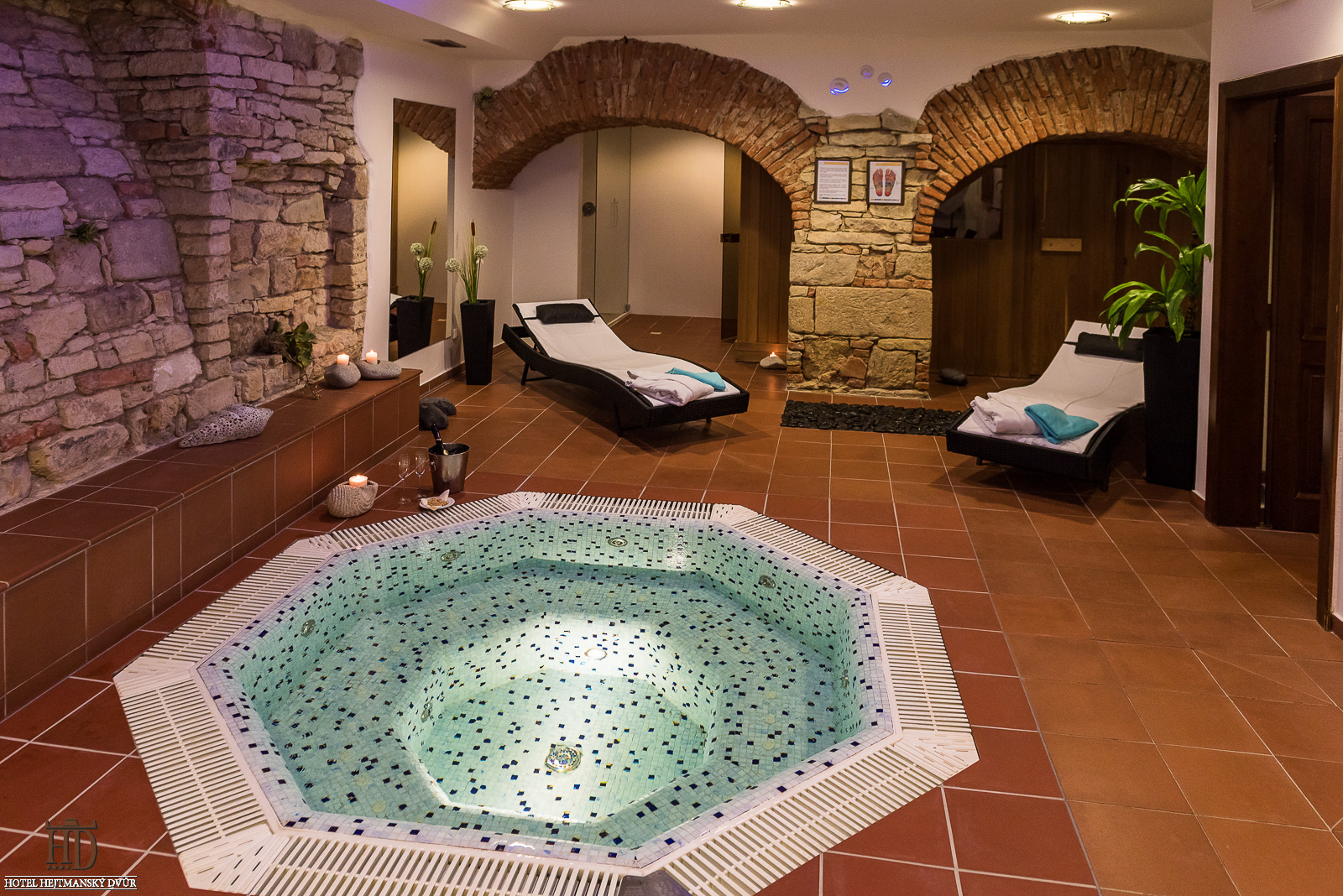 Wellness centrum Křišťálové spa hotelu Hejtmanský dvůr foto 4