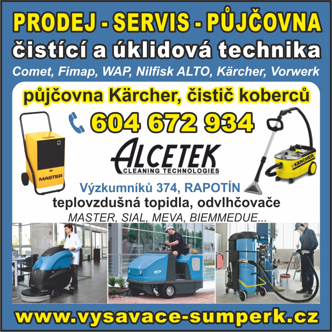 Čistící a úklidová technika Pavel Martinčík foto 5