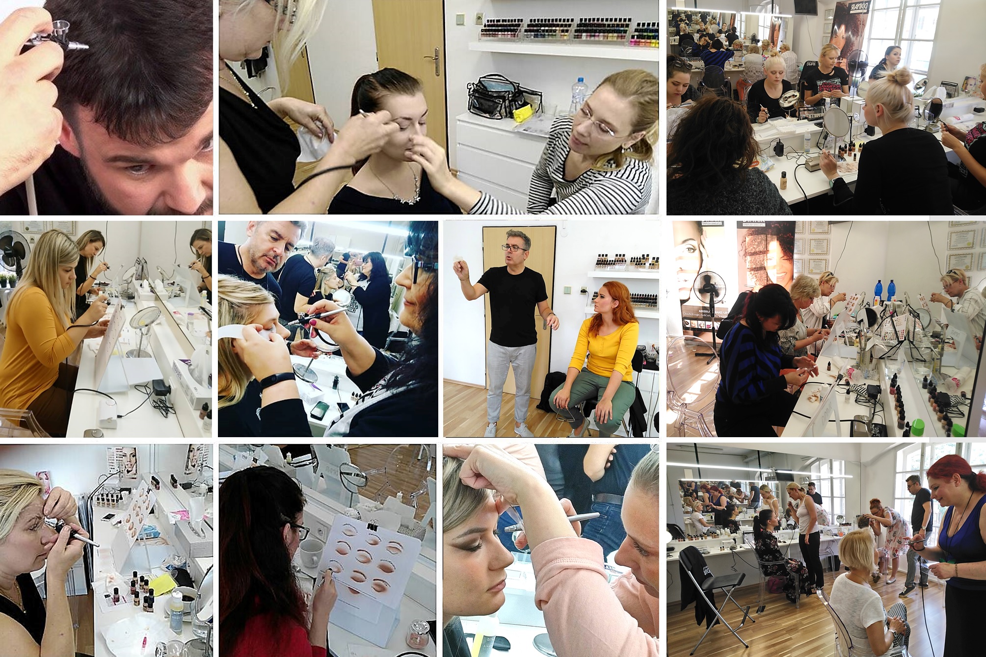 DINAIR ACADEMY - Airbrush make-up kurz foto 4
