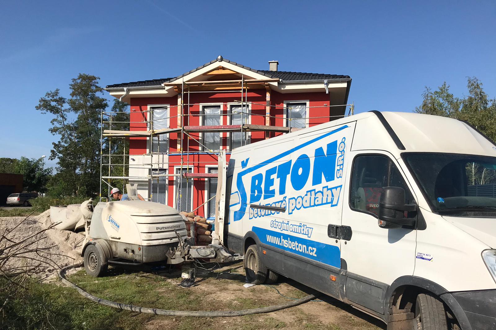 HŠ BETON betonové podlahy