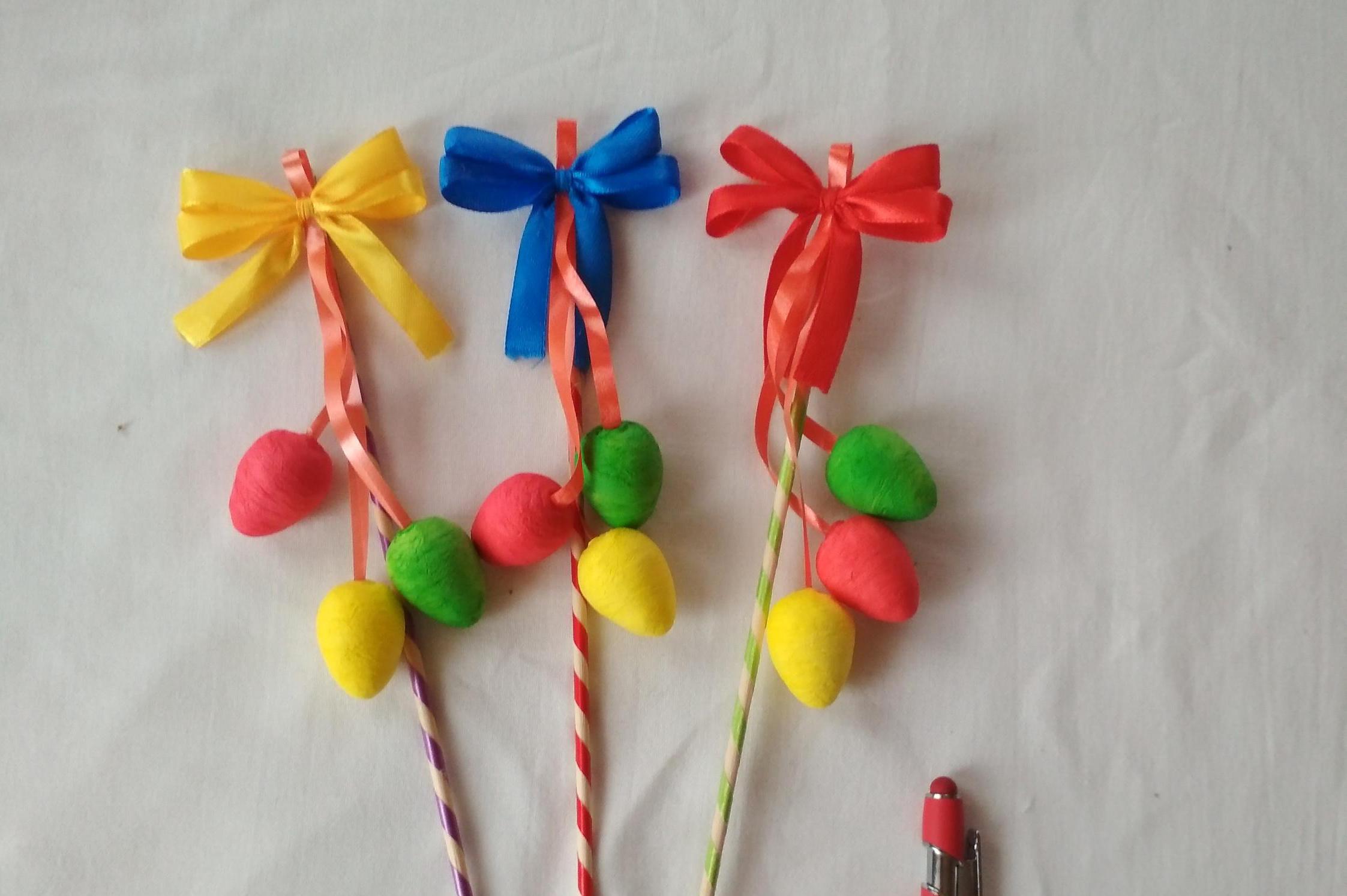 Výroba velikonoční dekorace - David Kulhan