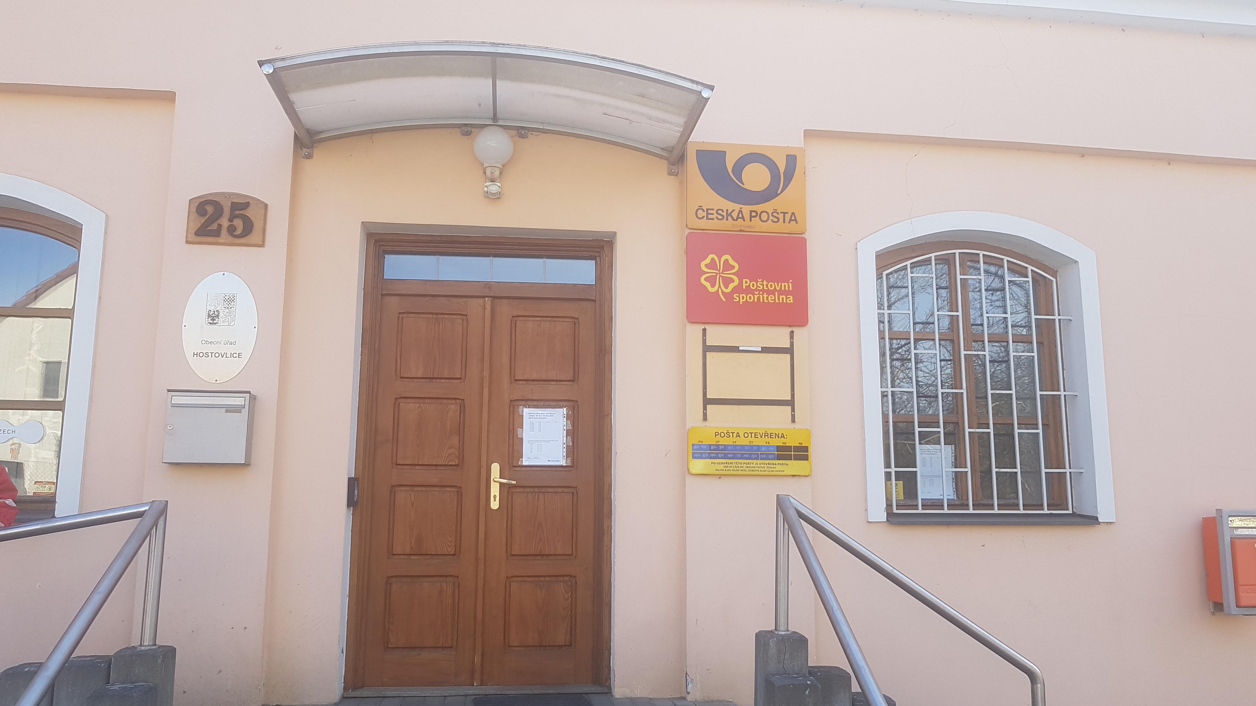Pošta Hostovlice u Čáslavě foto 2