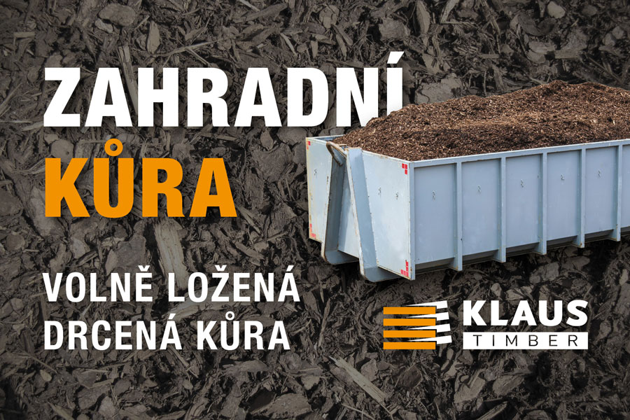 Drcená zahradní kůra z Drahkova