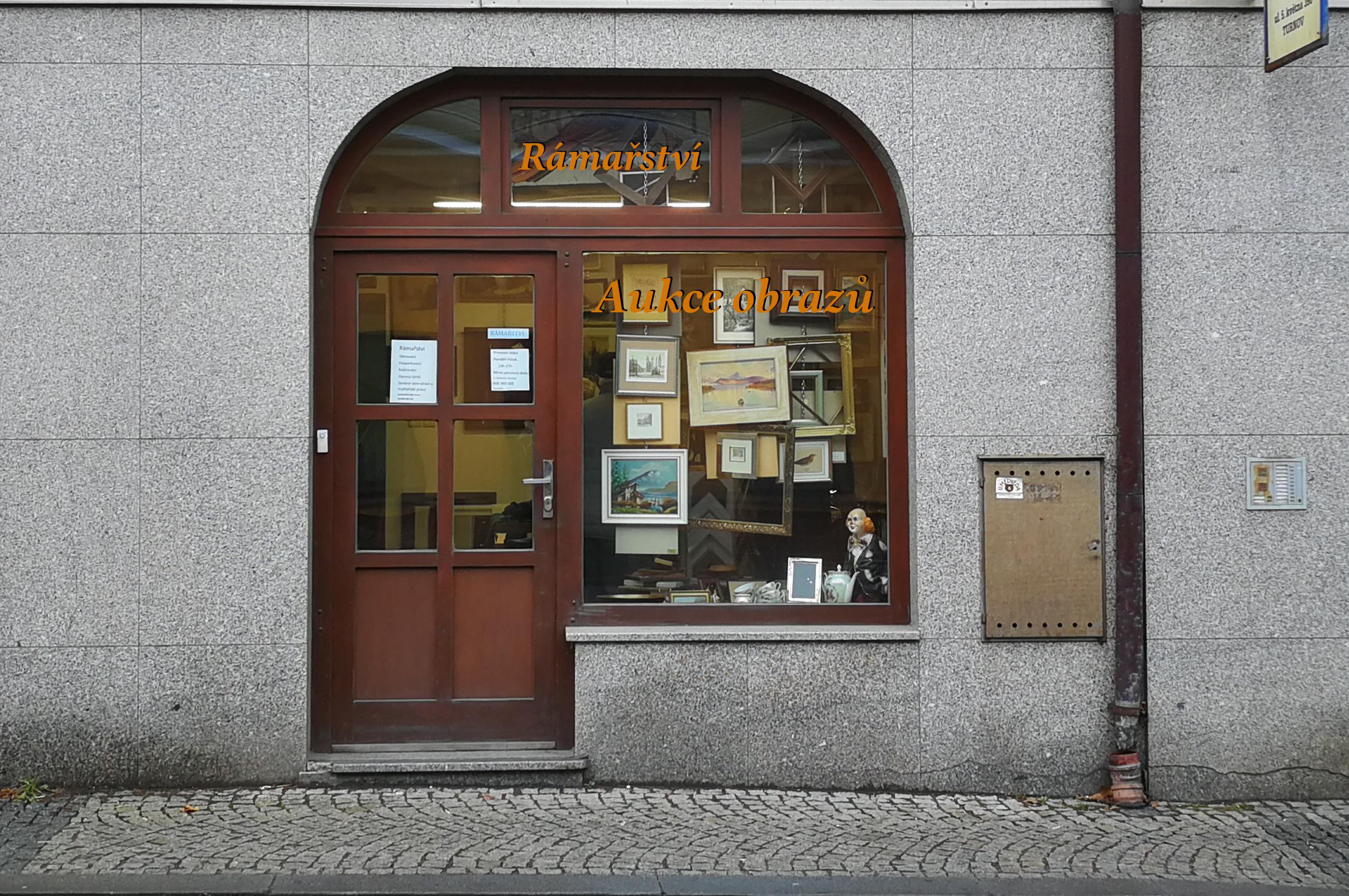 Rámy a obrazy Turnov