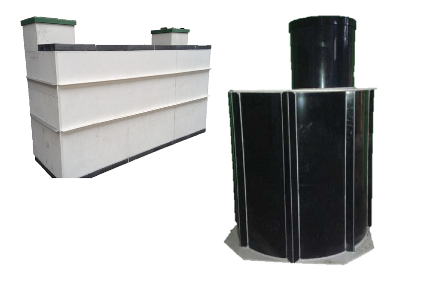 Plastové jímky a septiky