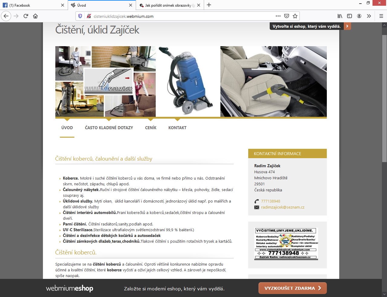 Čištění, úklid - Zajíček foto 2