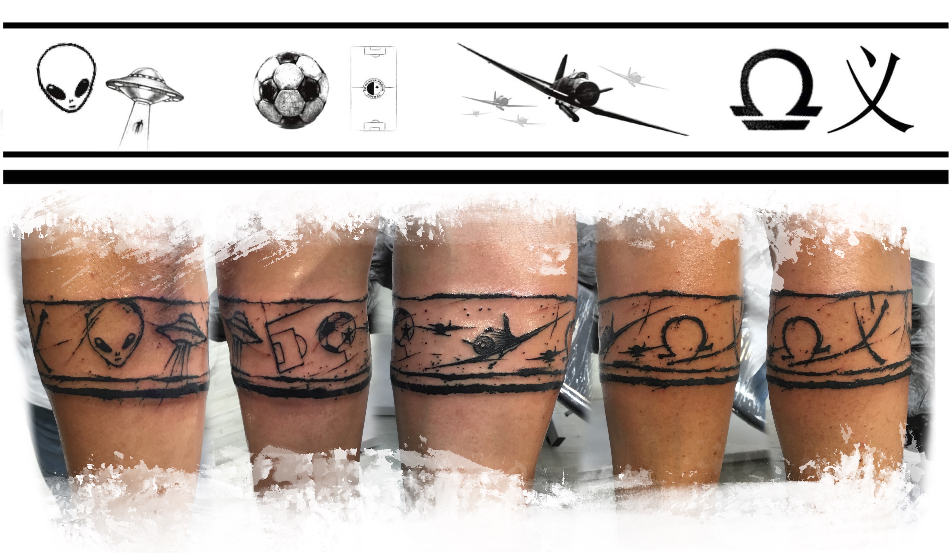 66 double six tattoo foto 3