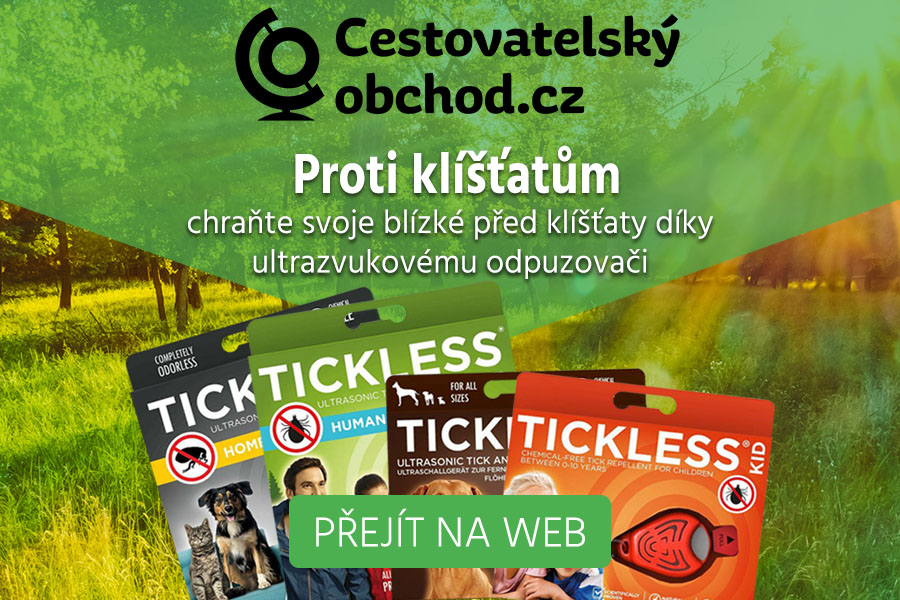 Ultrazvukové odpuzovače klíšťat Tickless