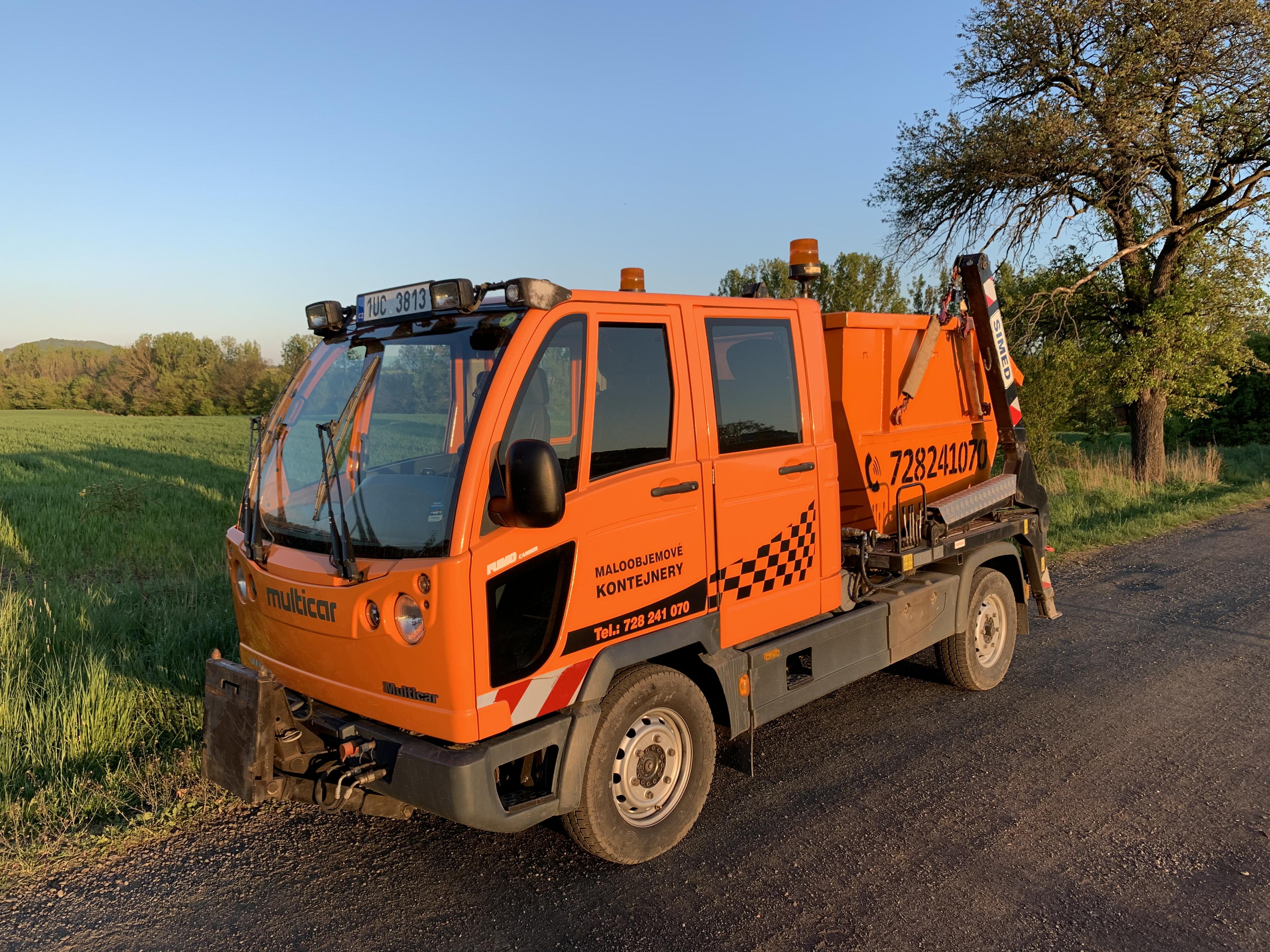 Maloobjemové kontejnery Martin Kadlec foto 2